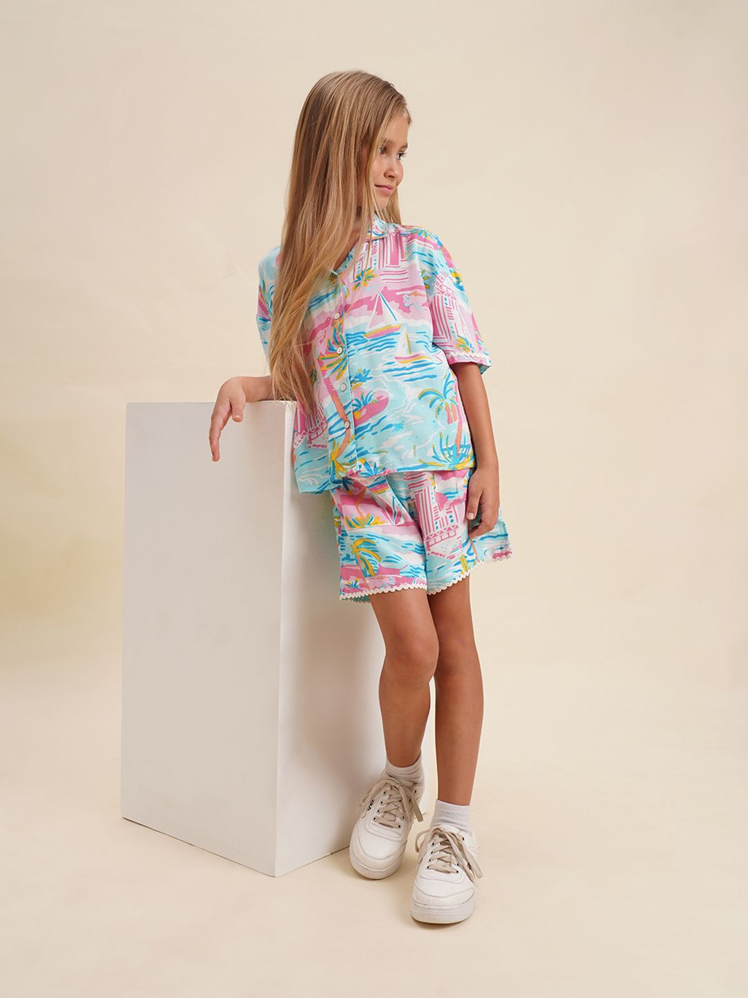 Vero Moda Girls Printed Shorts-picture-19