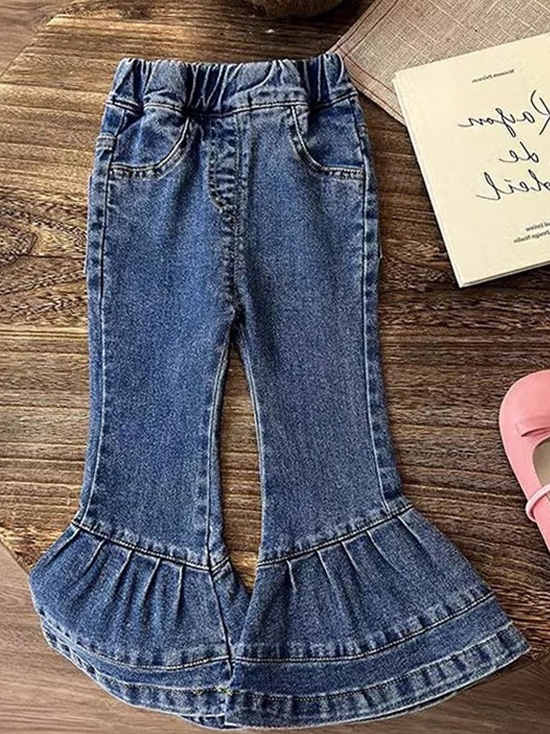 FOREVER FRIDAY Girls Highly Distressed Heavy Fade Jeans-picture-34