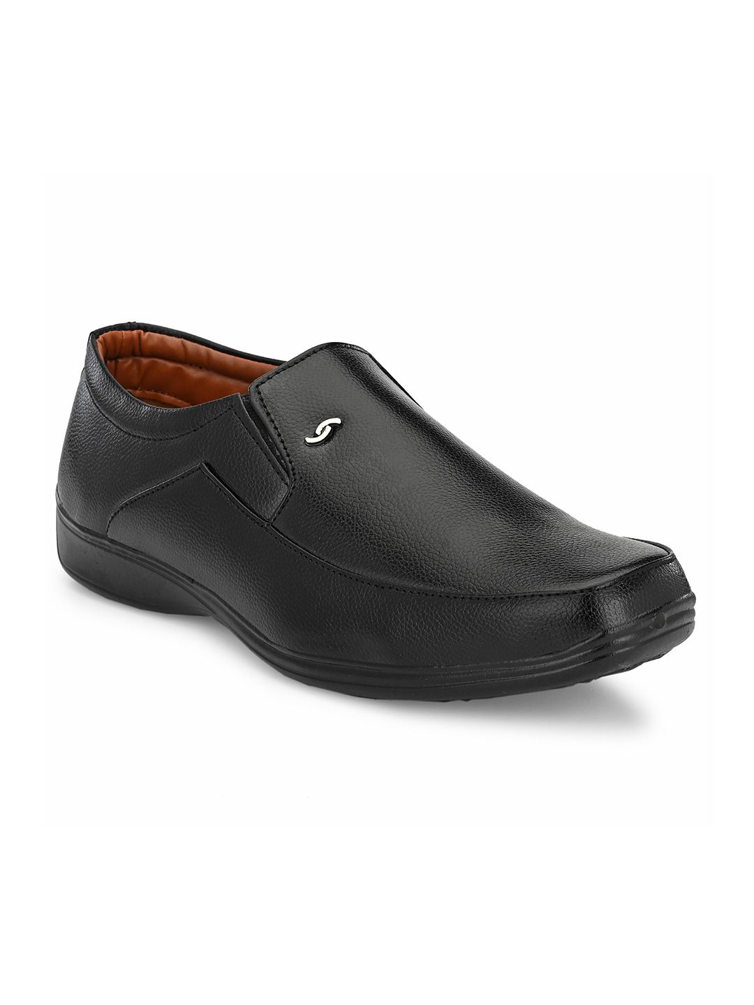 LEEPEETER Men Textured Formal Slip-Ons-image-15