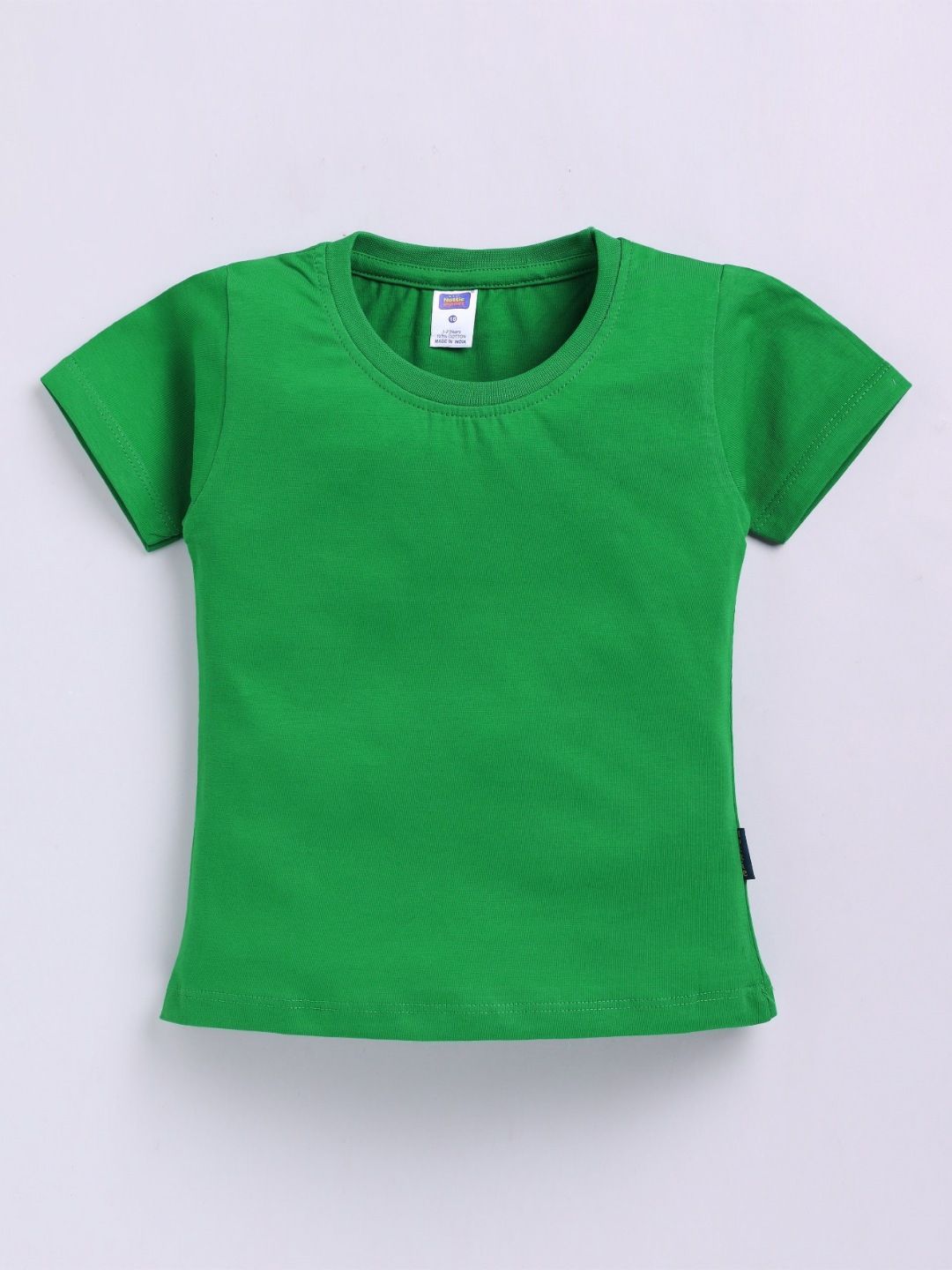 Nottie Planet Boys Solid Round Neck Cotton T-shirt-picture-38