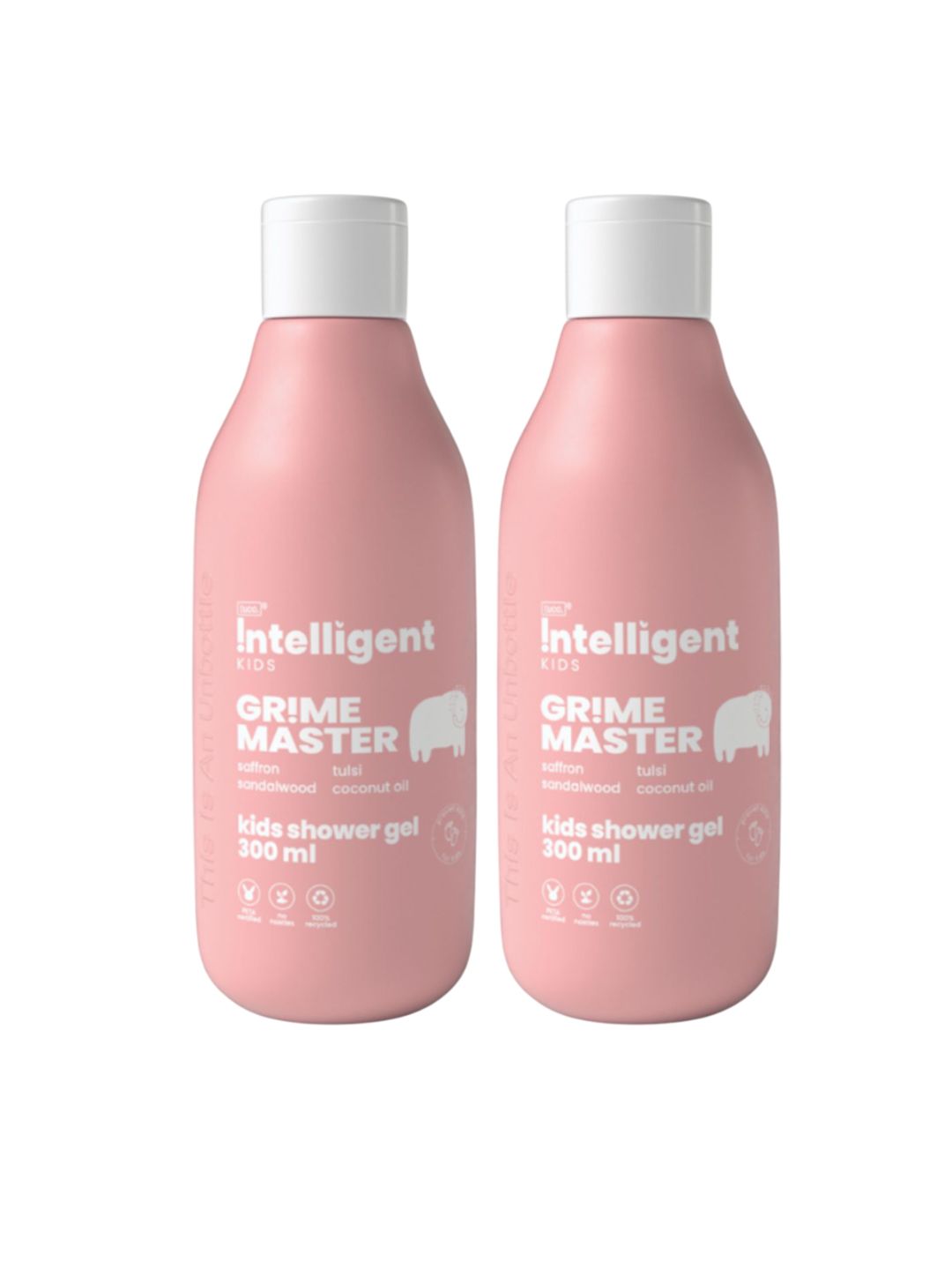 Tuco Intelligent Set Of 2 Grime Master Kids Shower Gel With Saffron & Tulsi - 300 ml Each-picture-39