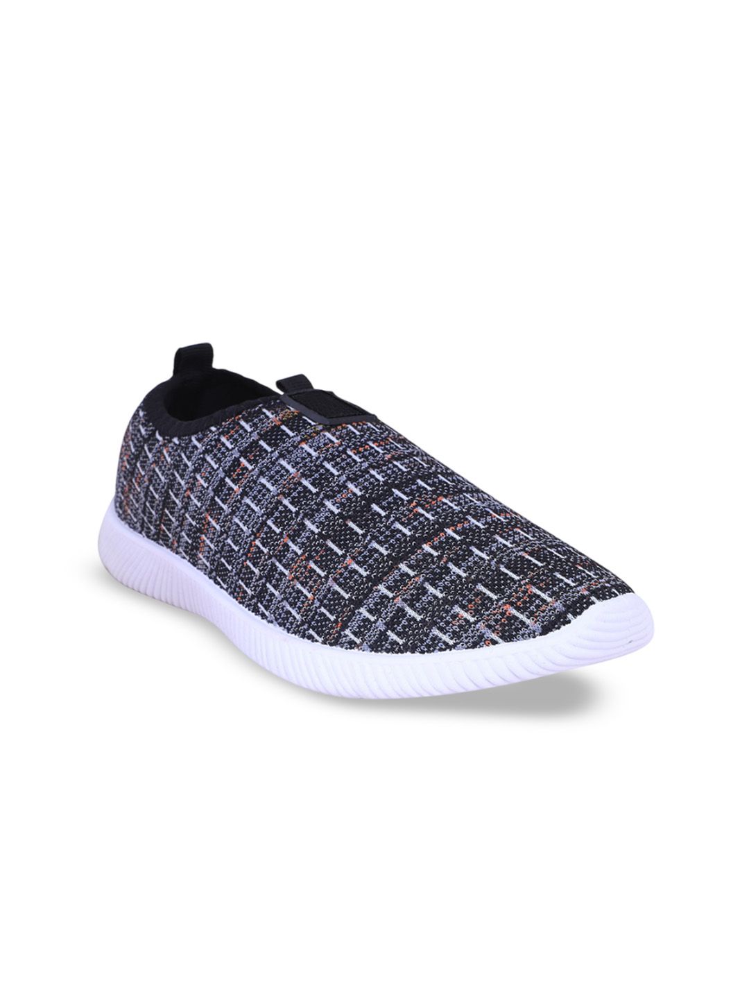 FABBMATE Girl Woven Design Round Toe Slip-On Sneakers-picture-39