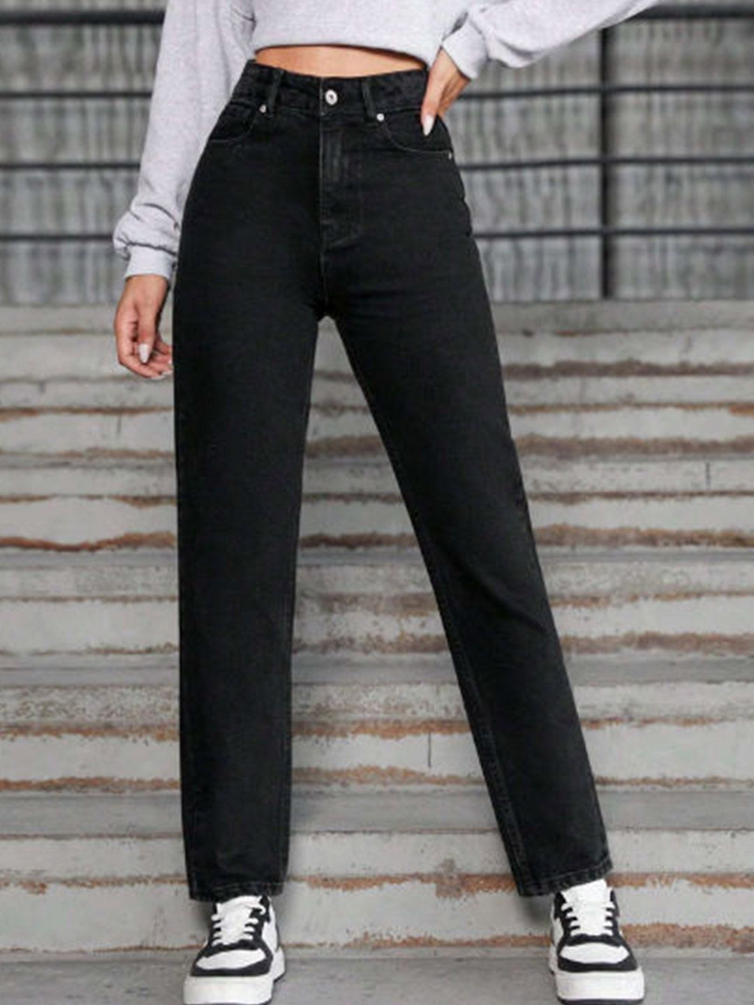 Metronaut Women Mid-Rise Comfort Stretchable Jeans-picture-11