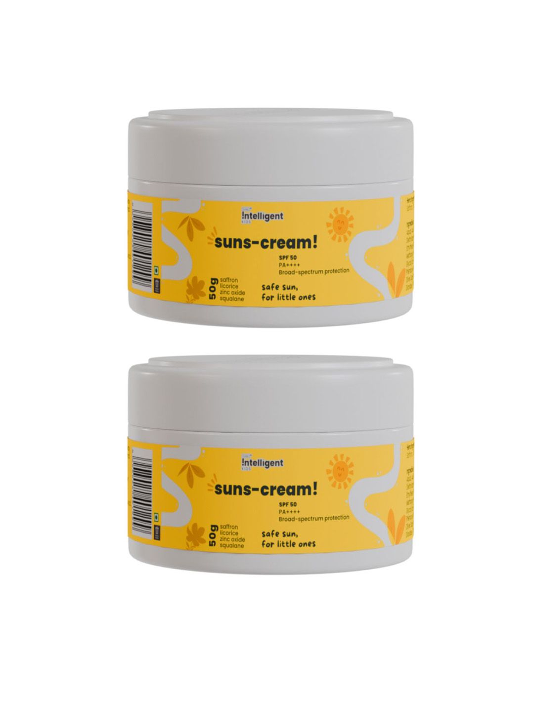 Tuco Intelligent Set Of 2 Suns-cream SPF 50 PA++++ With Saffron - 50 g Each-image-44