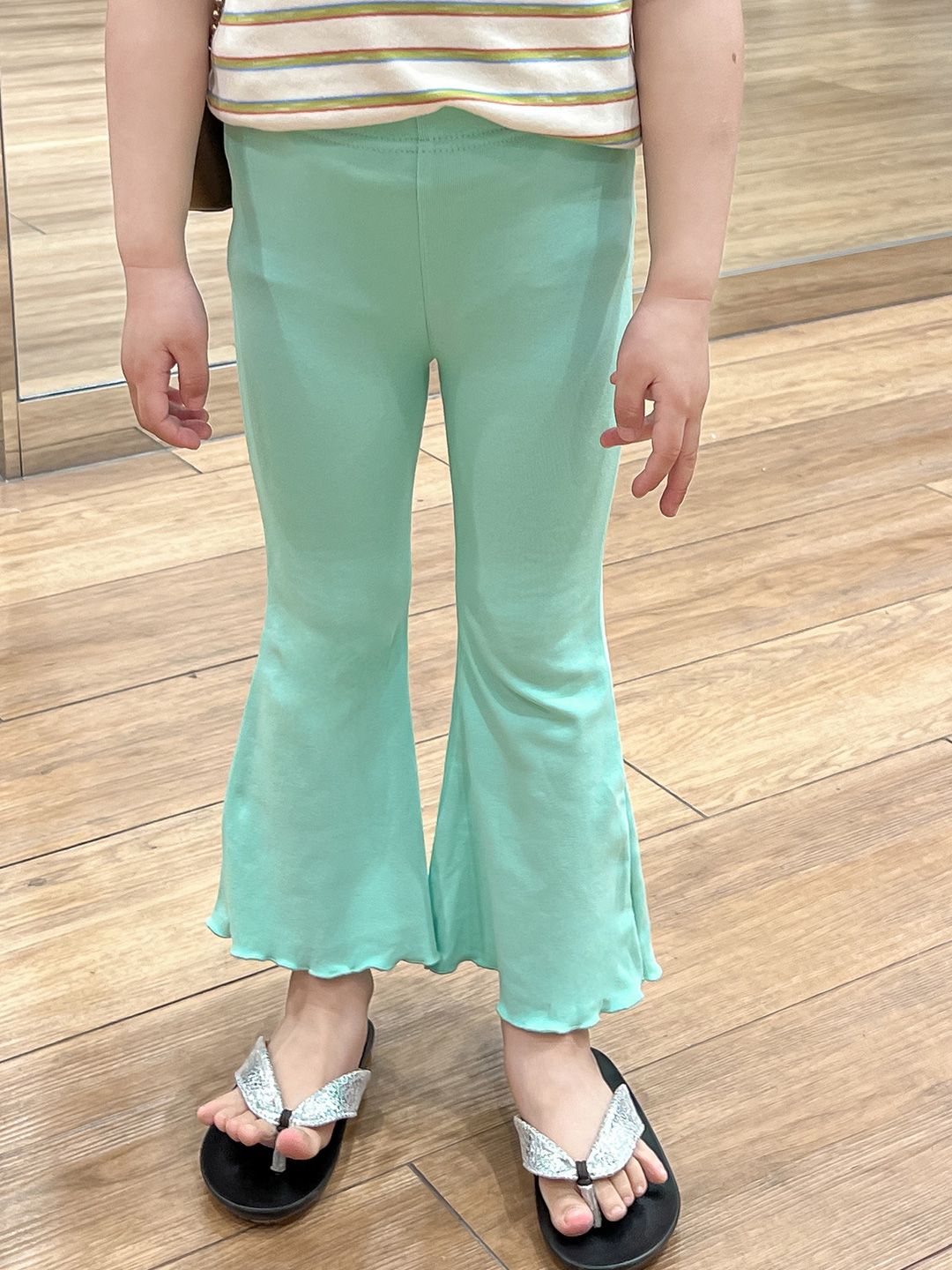 LULU & SKY Girls Flared Bootcut Trousers-picture-23