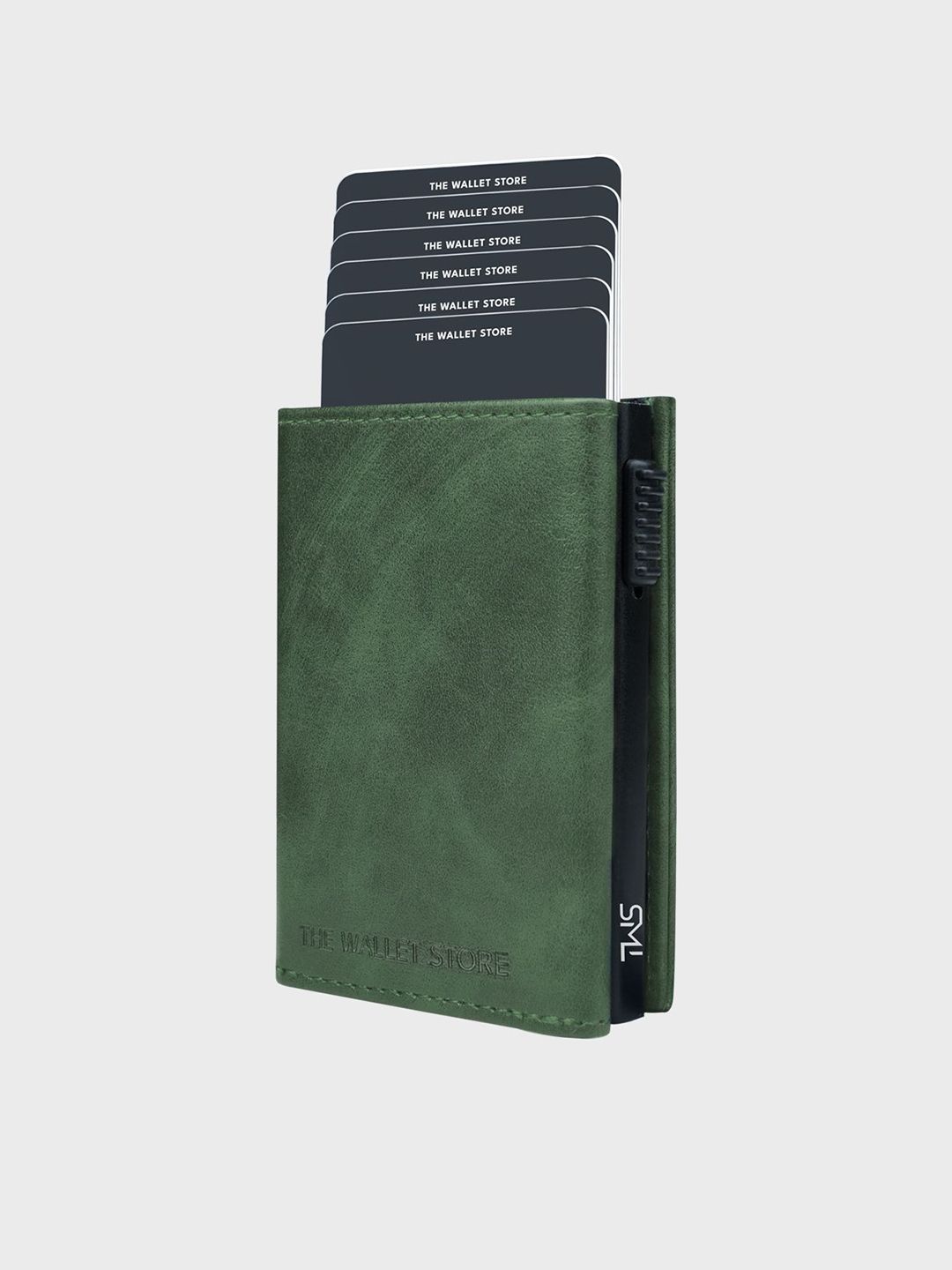 The Wallet Store The Wallet Store Men Leather Three Fold Wallet