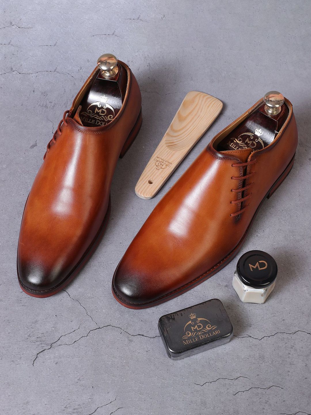MILLE DOLLARI Men Leather Formal Oxfords-picture-28