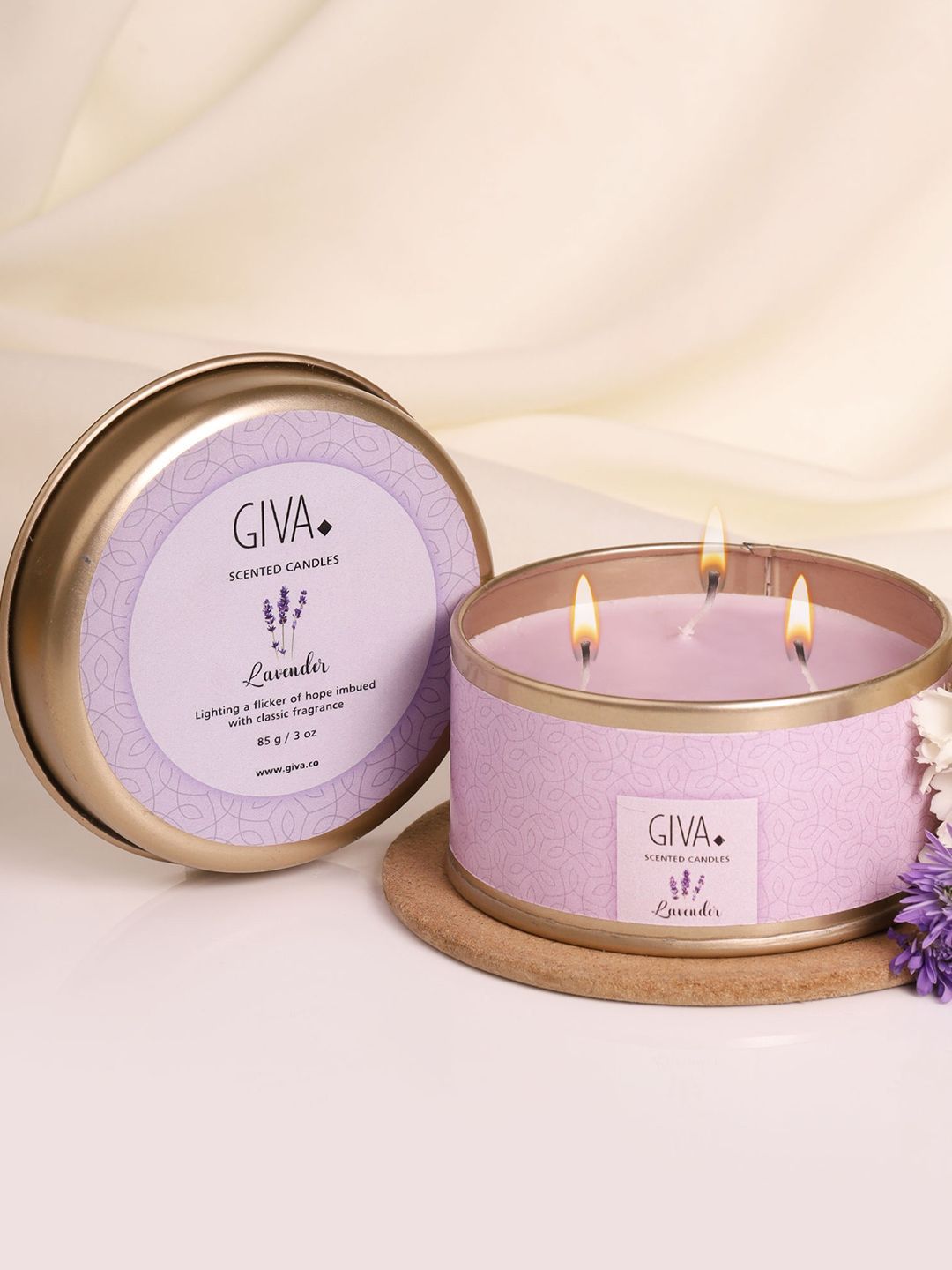 GIVA Lavender Fragrance Jar Candle-picture-47