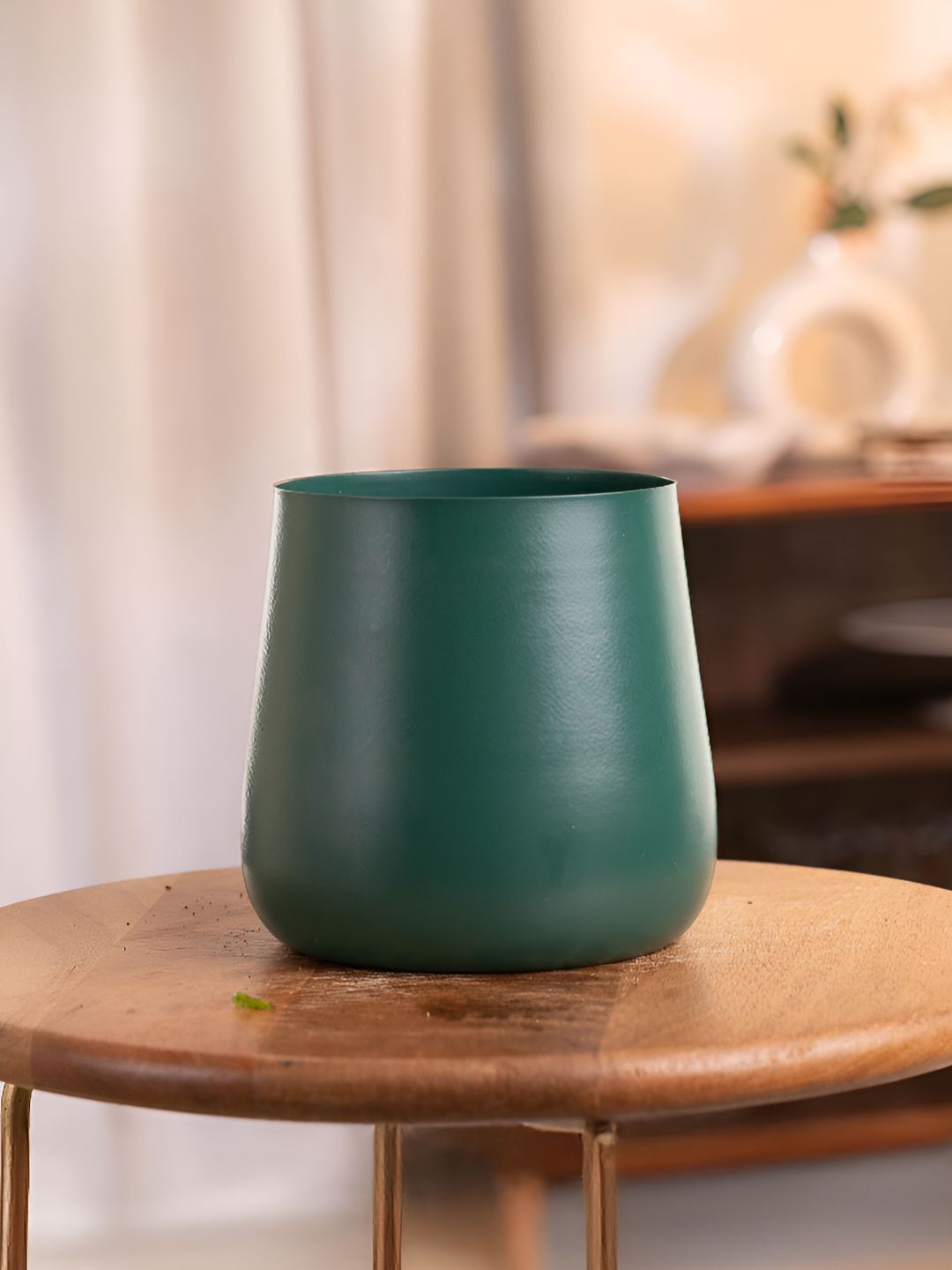 Kyari Green Metal Rust Free Planter-picture-43