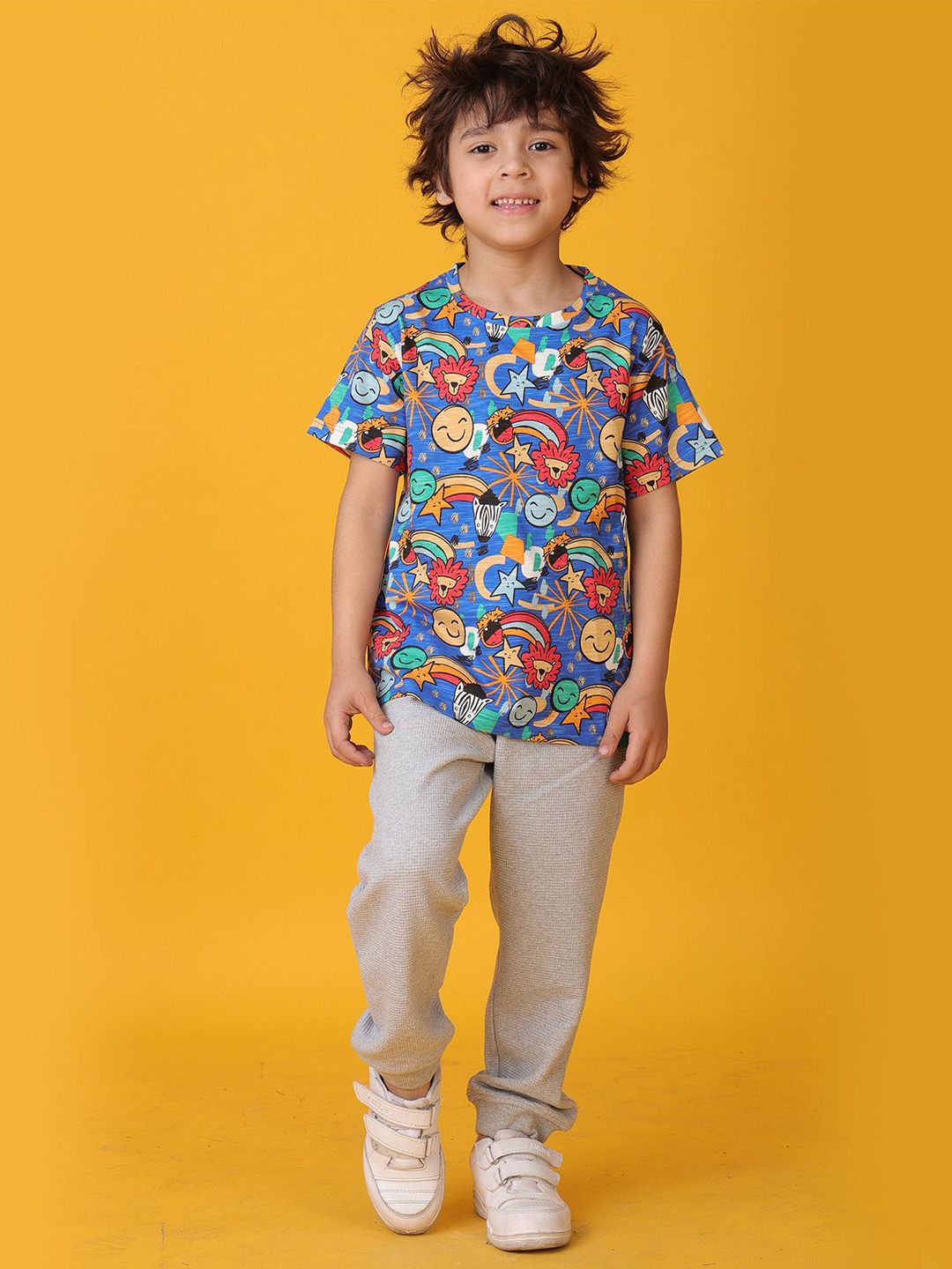 Anthrilo Boys Printed T-shirt-image-10
