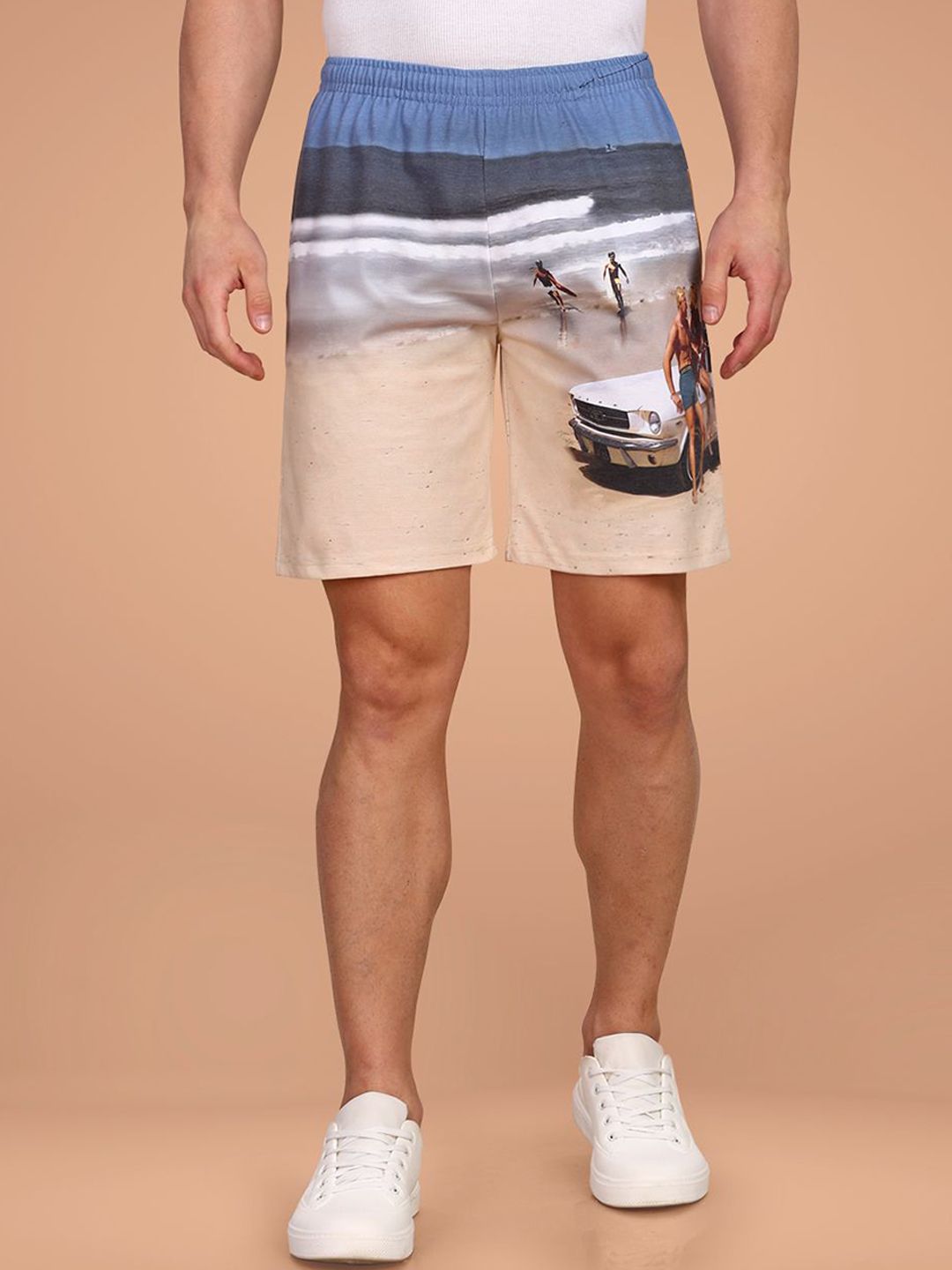 BULLMER Men Graphic Printed Regular Shorts-picture-3