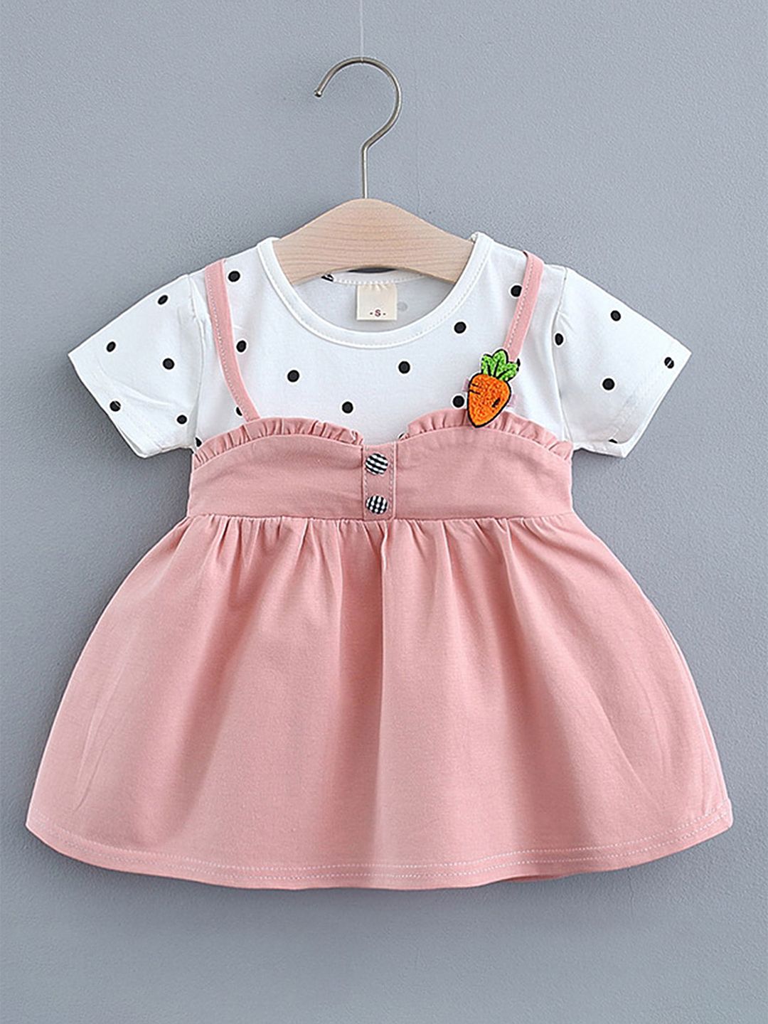 LULU & SKY Colourblocked Fit & Flare Dress-picture-21