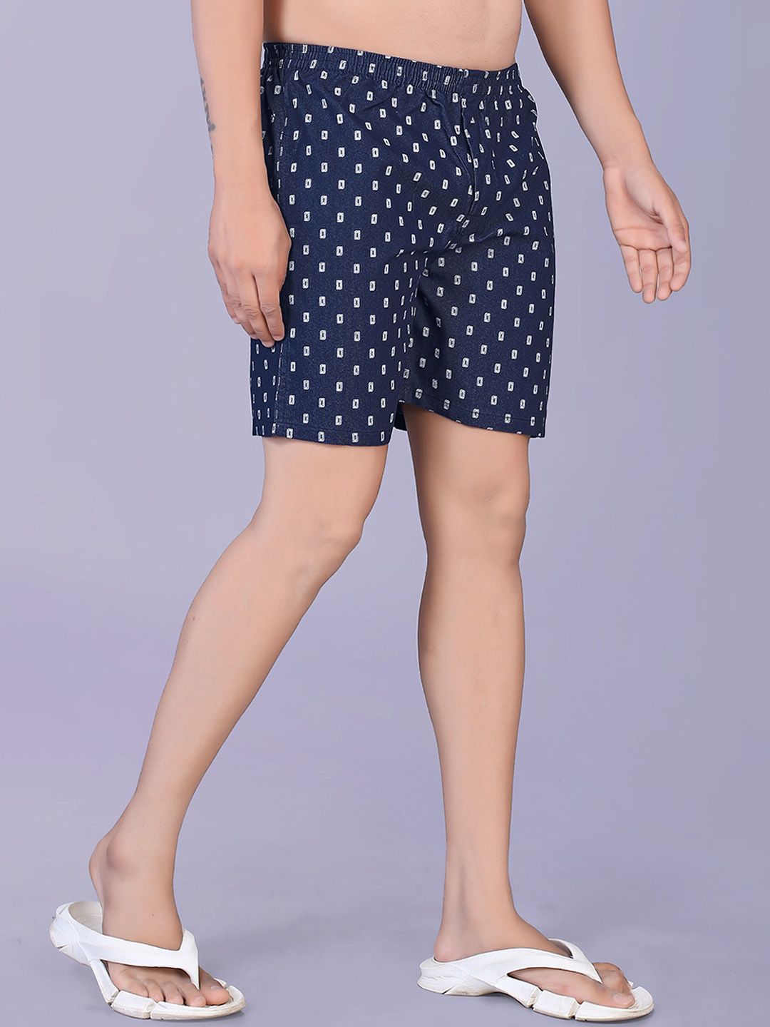 BAESD Printed Cotton Mid Rise Boxer BO.Prince.Blue-picture-44