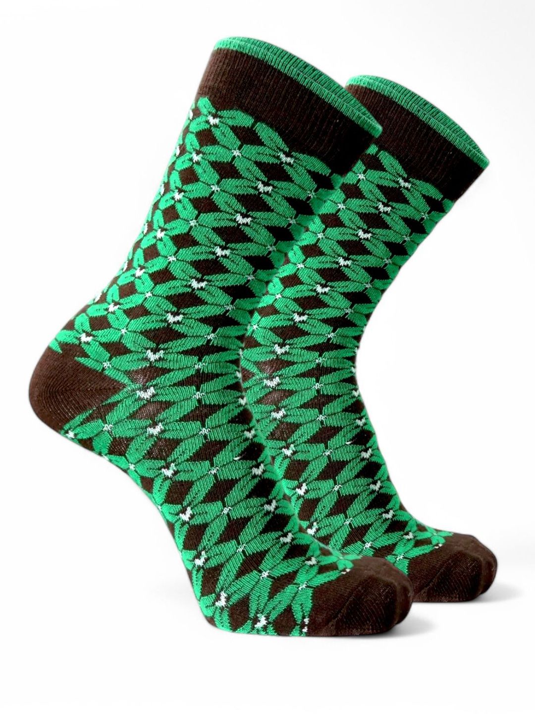 Sockscarving Men Printed Cotton Calf Length Socks-picture-25