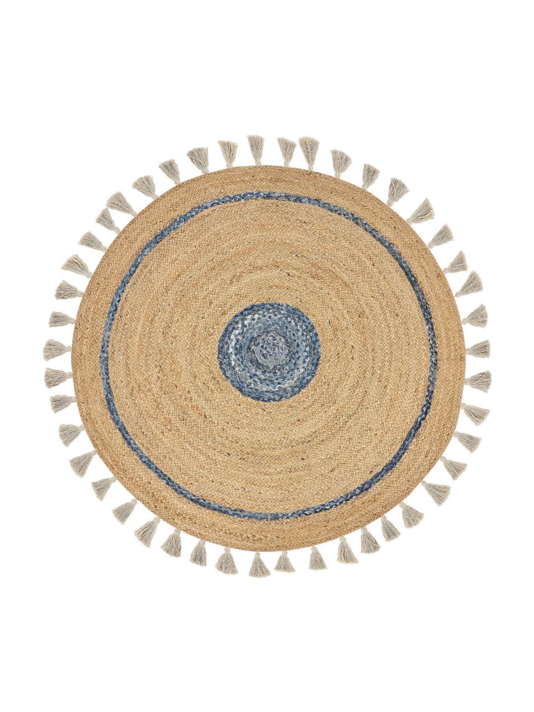 Art Avenue Blue Solid Hemp Carpet-picture-29