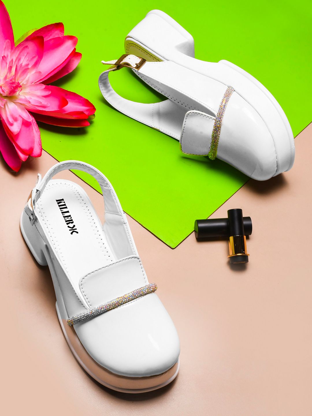 Killer Women Embellished Block Mules-picture-17