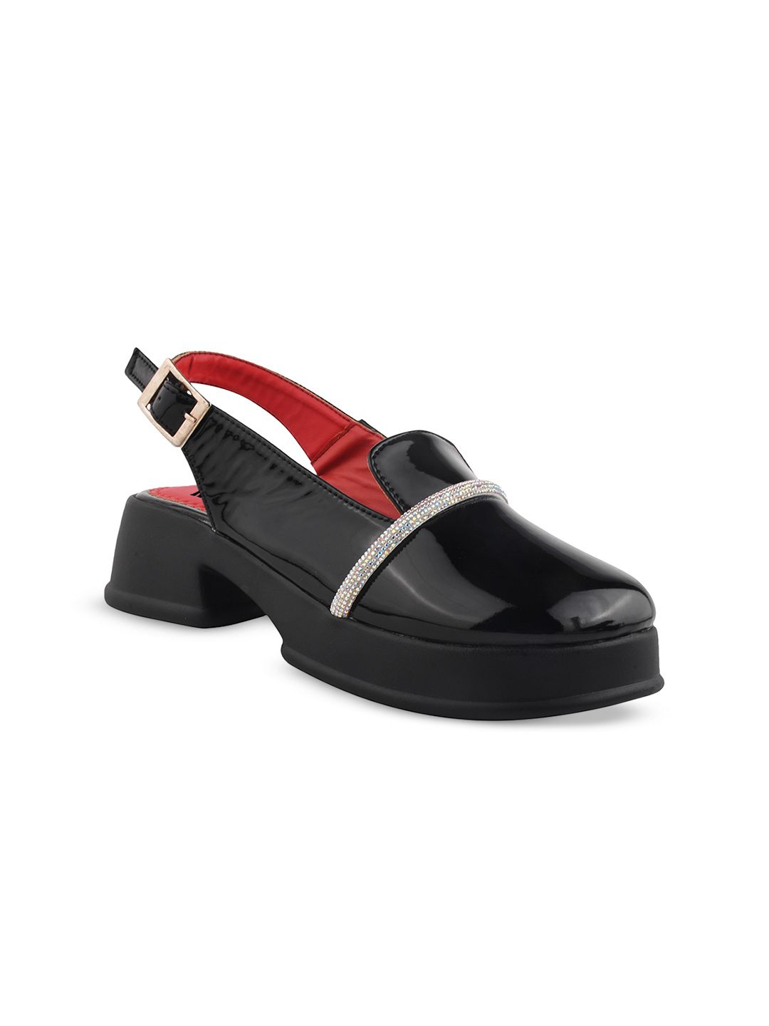 Killer PU Party Block Mules-picture-16