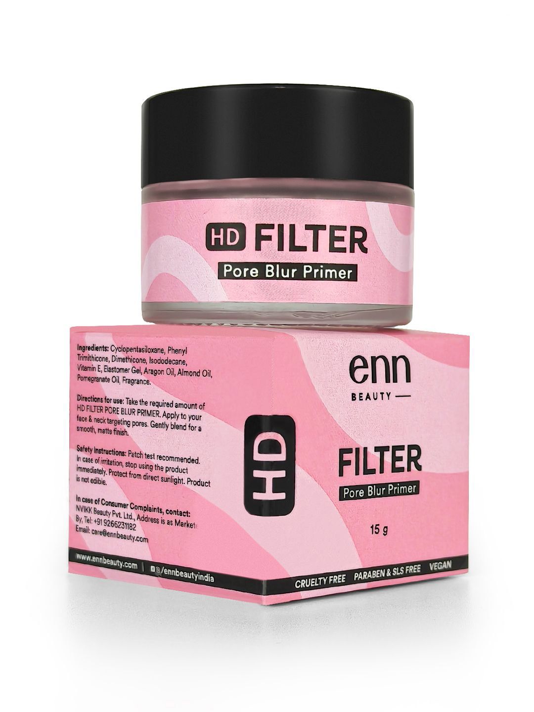 ENN HD Filter Face Primer For Smoothing & Flawless Finish With Argan Oil - 15 g-image-41