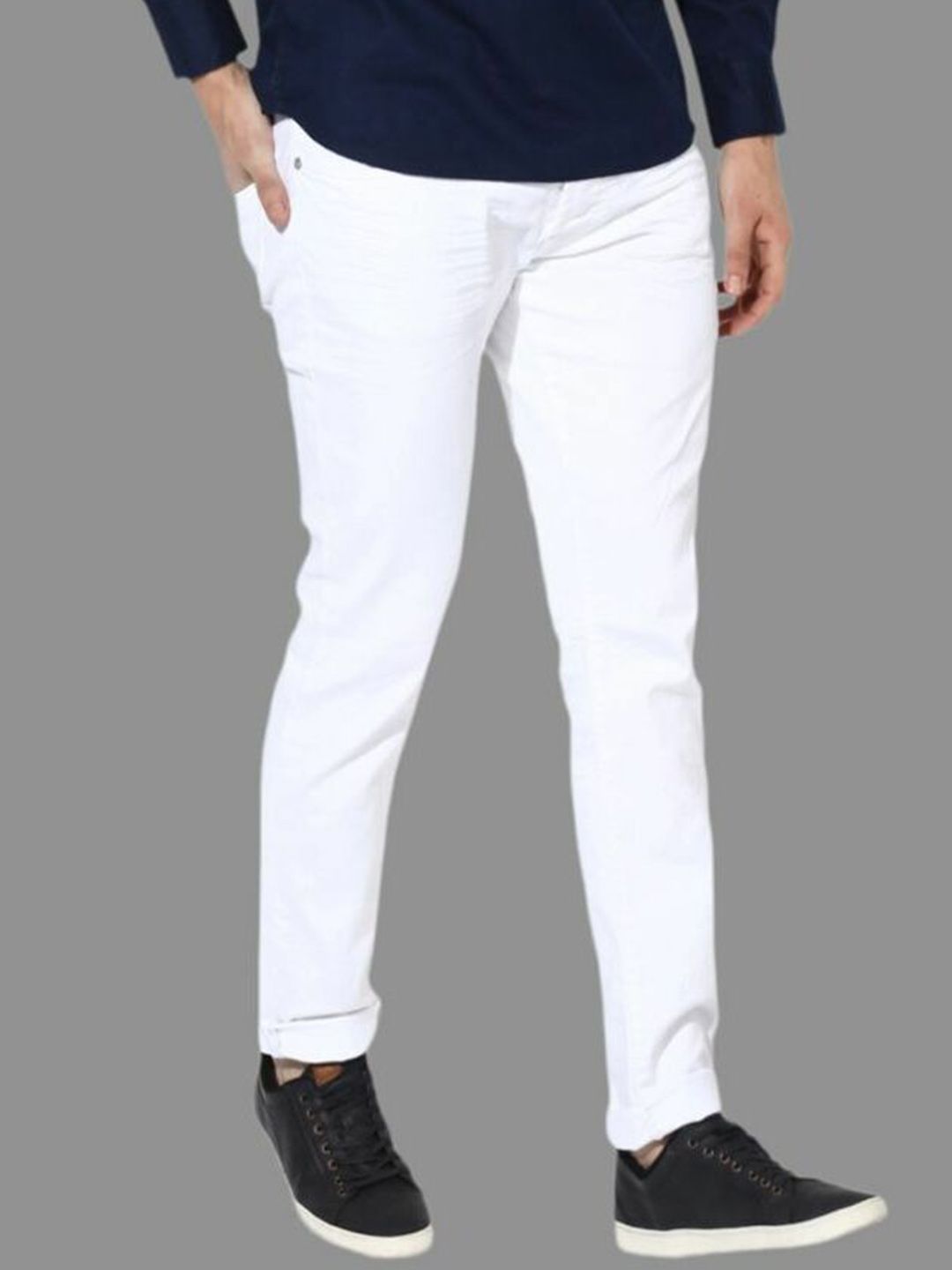 LINARIA Men Classic Slim Fit Mid-Rise Cotton Jeans-picture-28