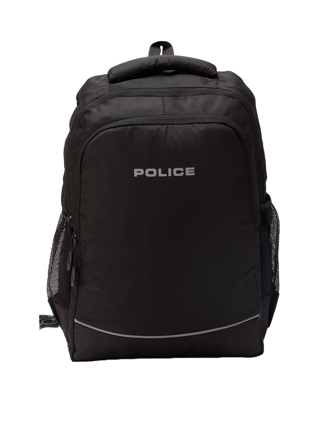 Police Unisex Brand Logo Contrast Detail Backpack-picture-35