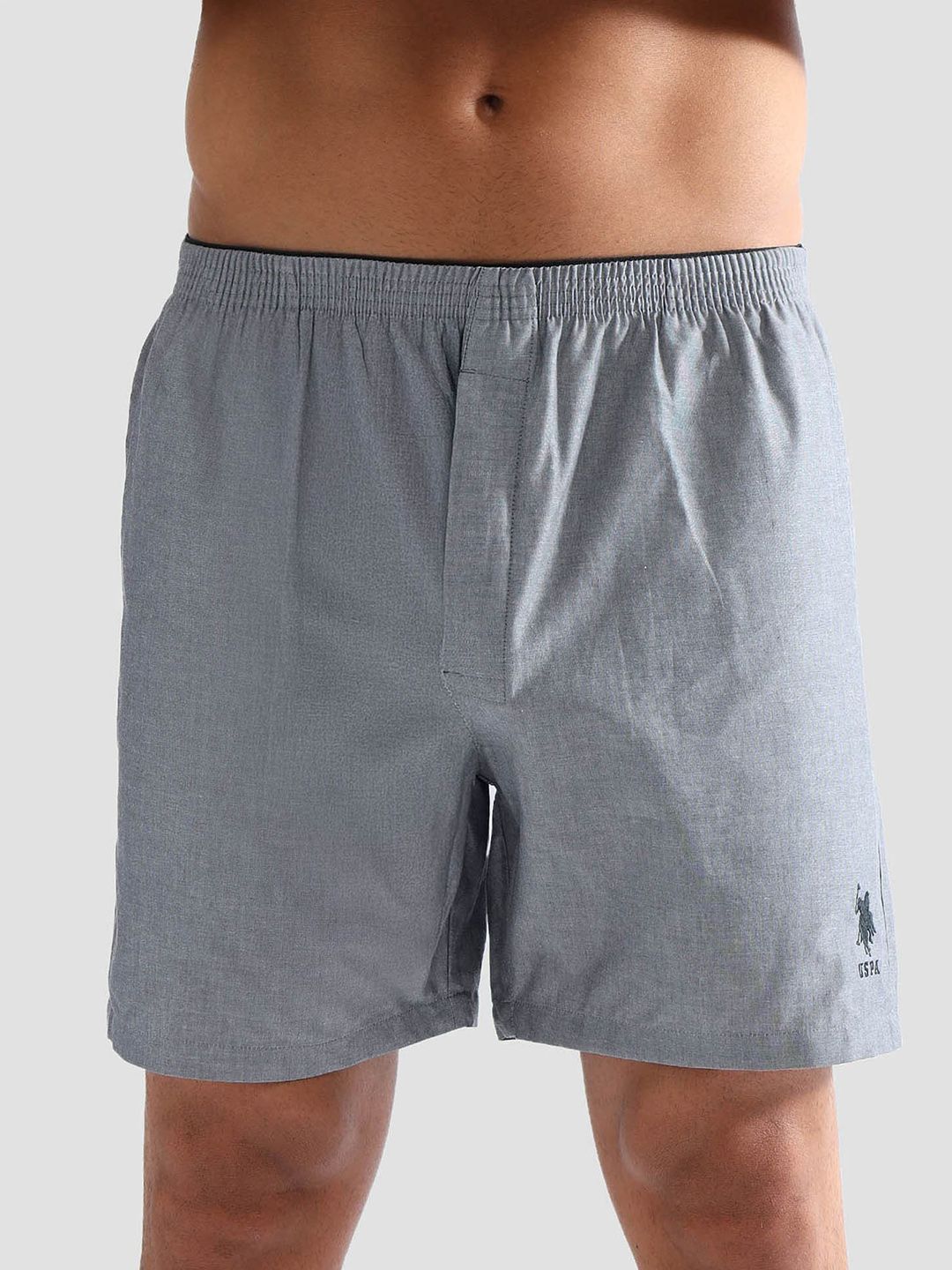 U.S. Polo Assn. Men Pure Cotton Boxer Shorts-picture-22