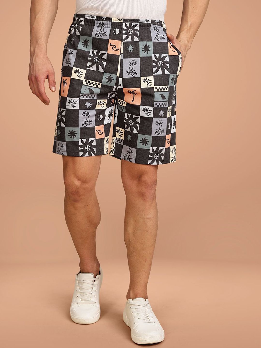 BULLMER Men Printed Regular Fit Shorts-picture-14