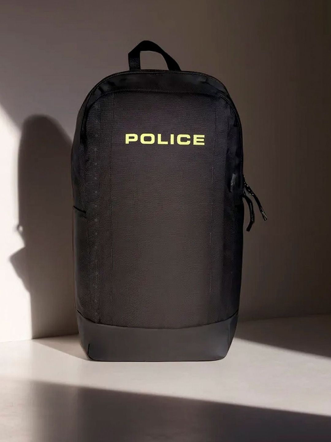 Police Unisex Brand Logo Contrast Detail Backpack-picture-31