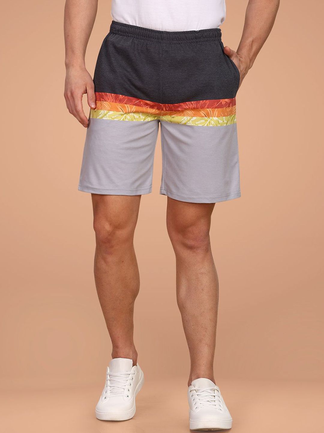 BULLMER Men Printed Regular Fit Shorts-picture-21