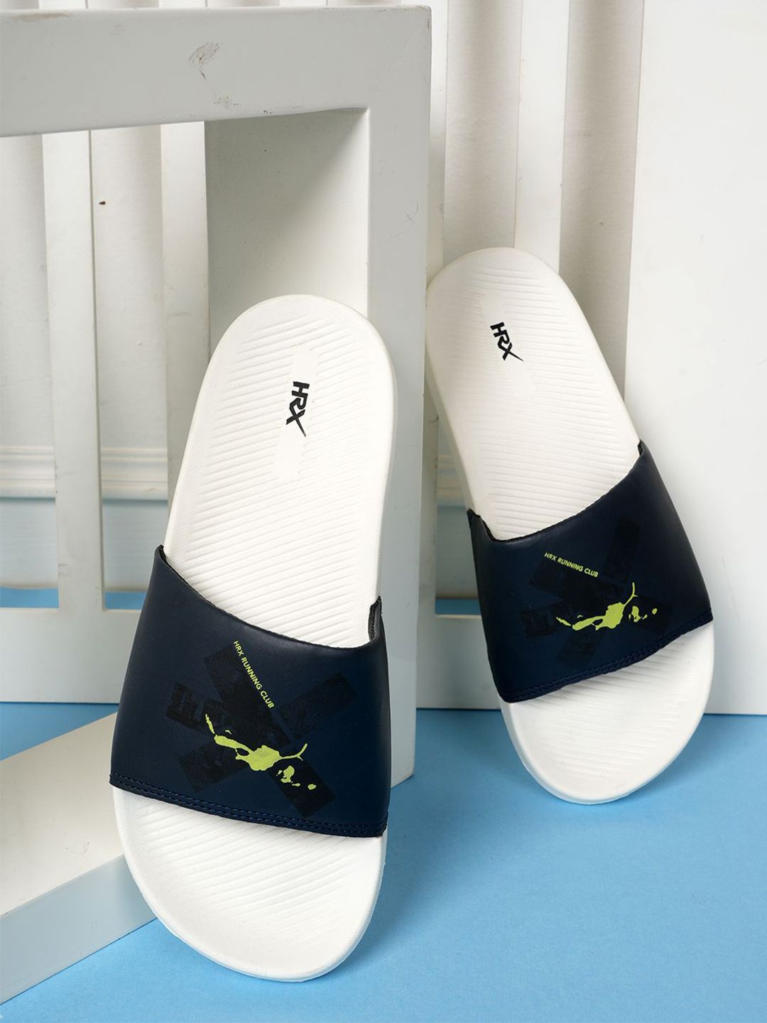 HRX by Hrithik Roshan Unisex Printed Sliders-picture-19
