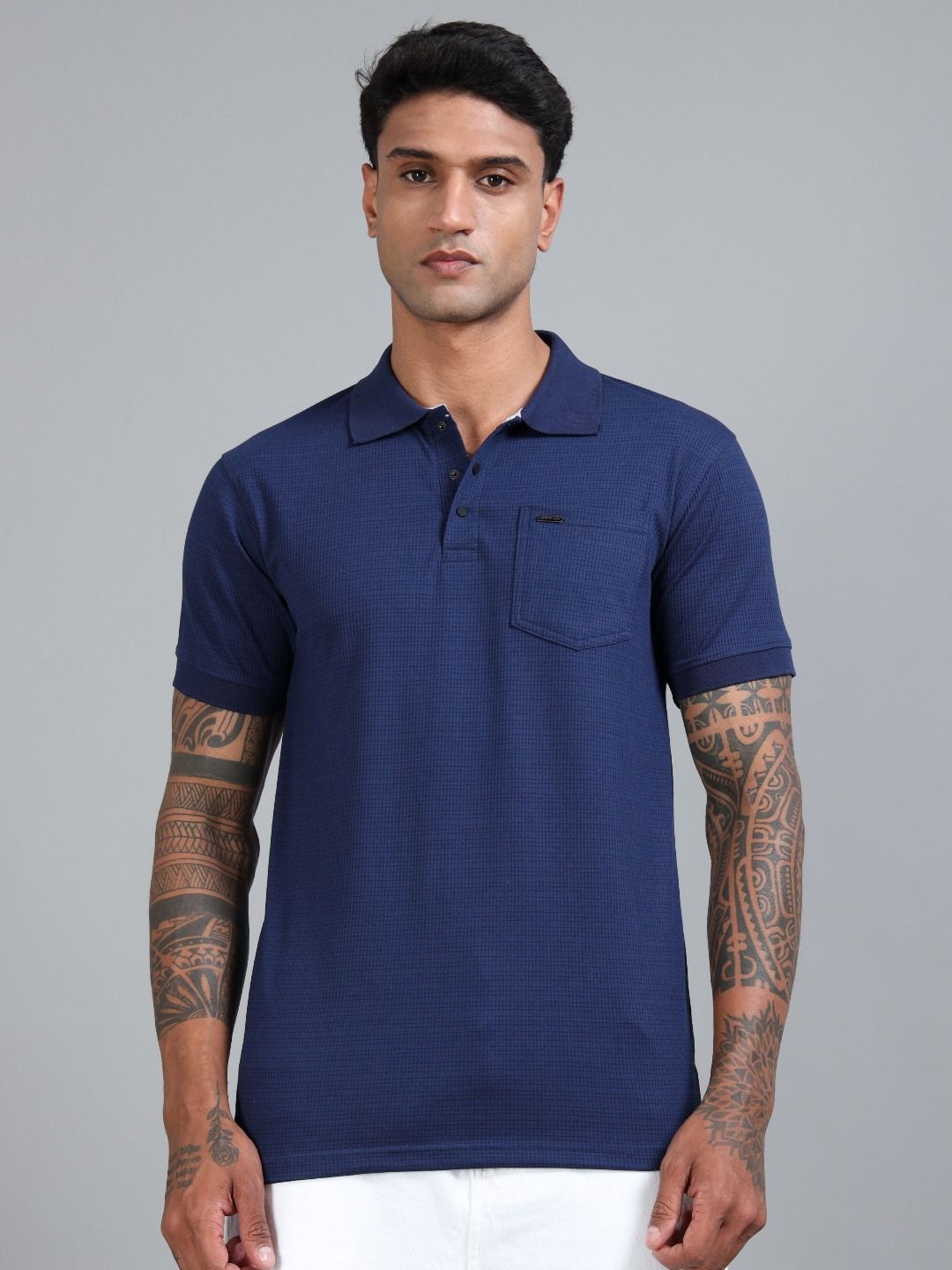 BLUE ARC Men Polo Collar T-shirt-picture-29