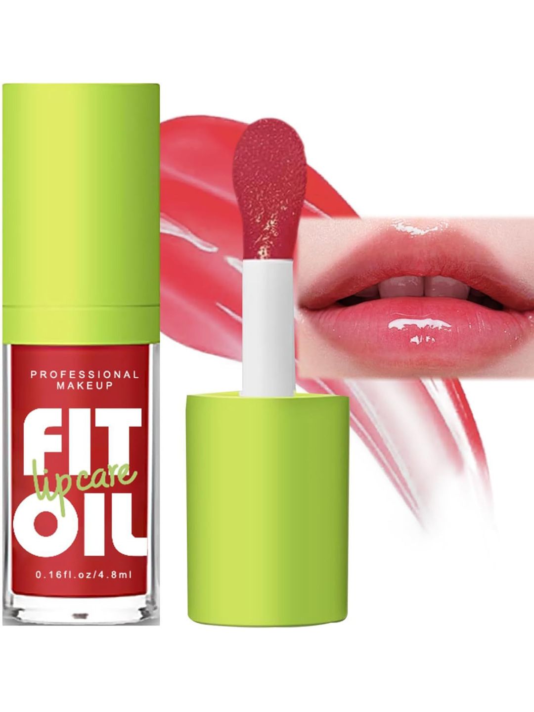 VBA Jelly Wow Hydrating Lightweight Lip Oil - 8 ml - Pink-picture-48