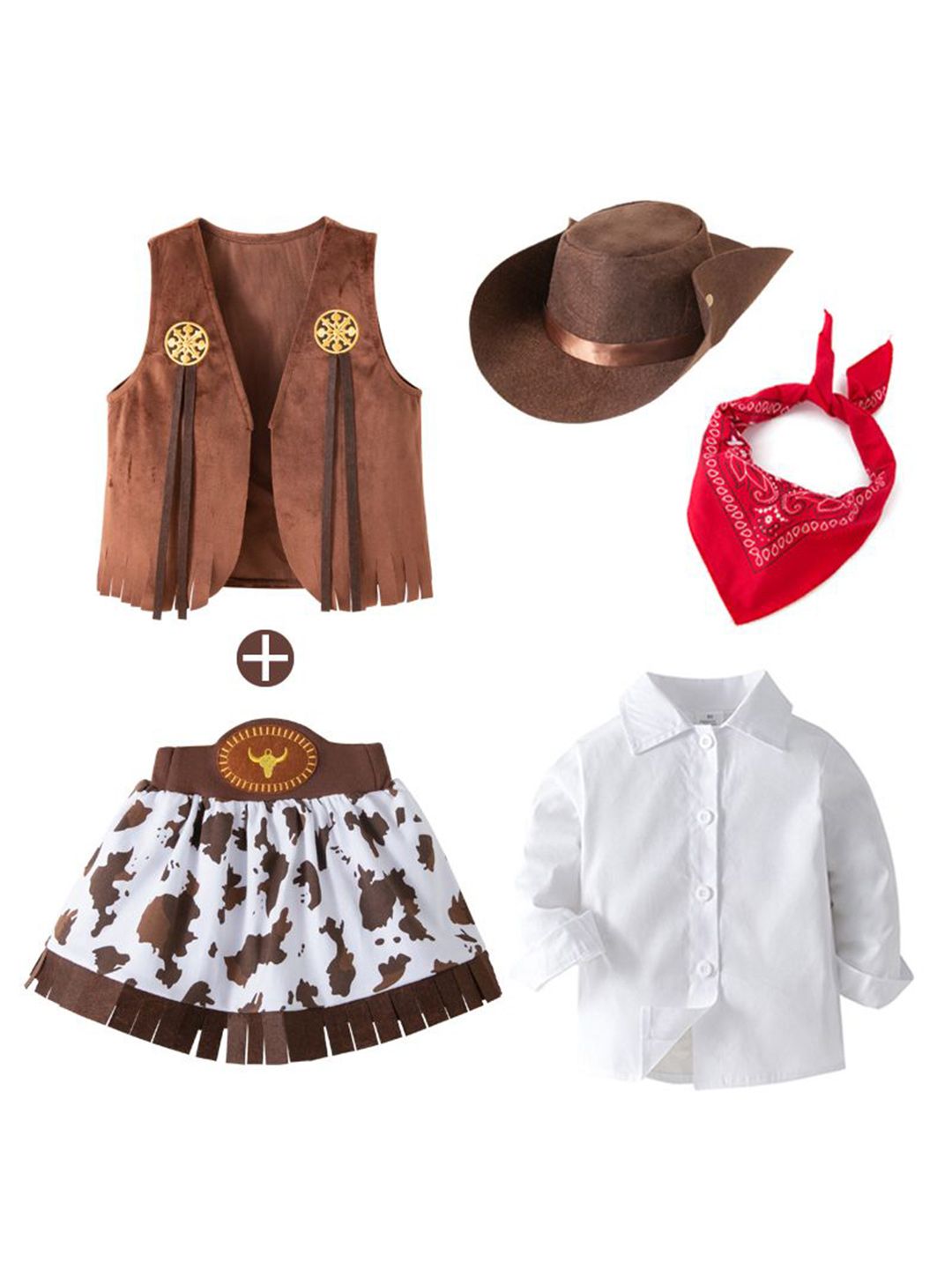 StyleCast x Revolte Unisex Kids Shirt with Skirt-image-44