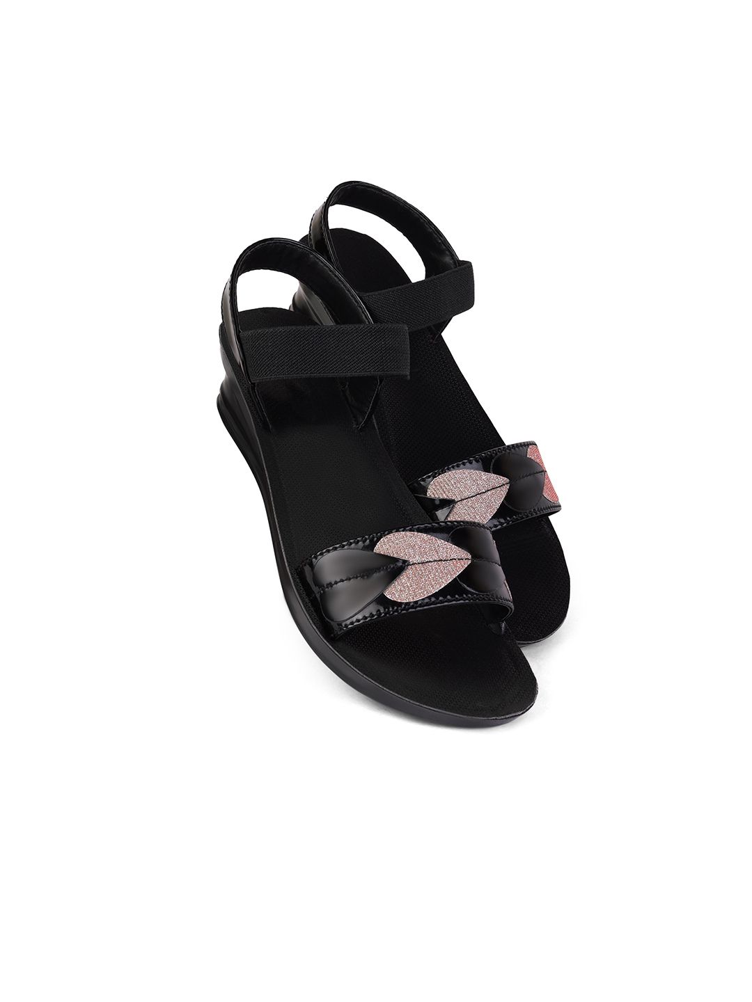 PENNEN Women Open Toe Wedge Heel Sandals-picture-13