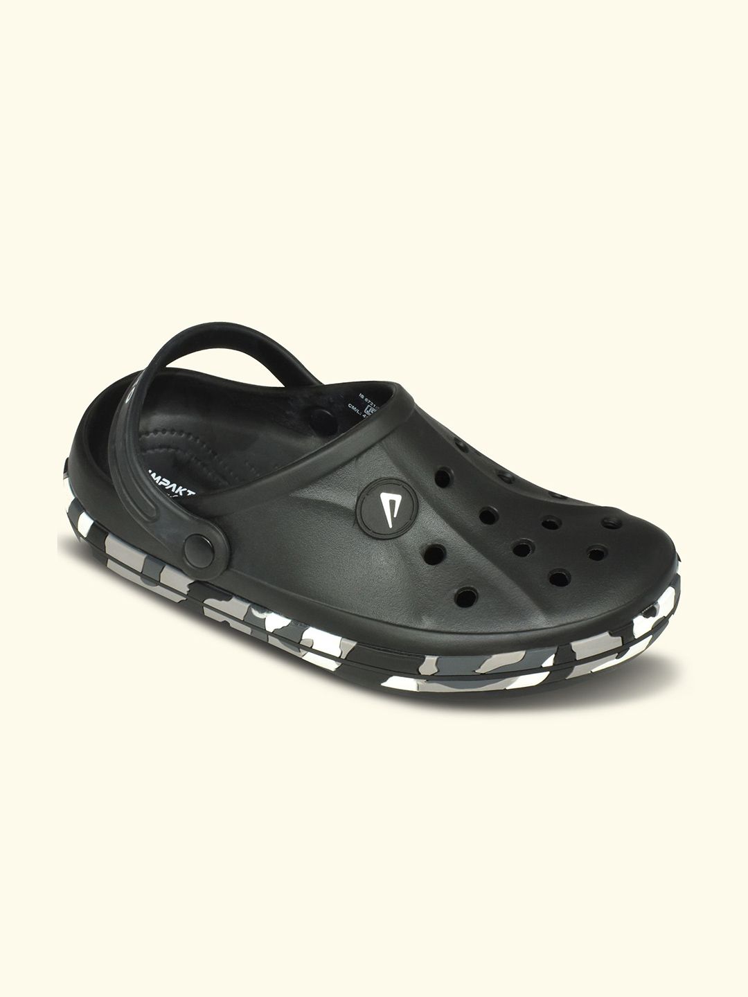 IMPAKTO Men Black Waterproof Clogs-picture-30