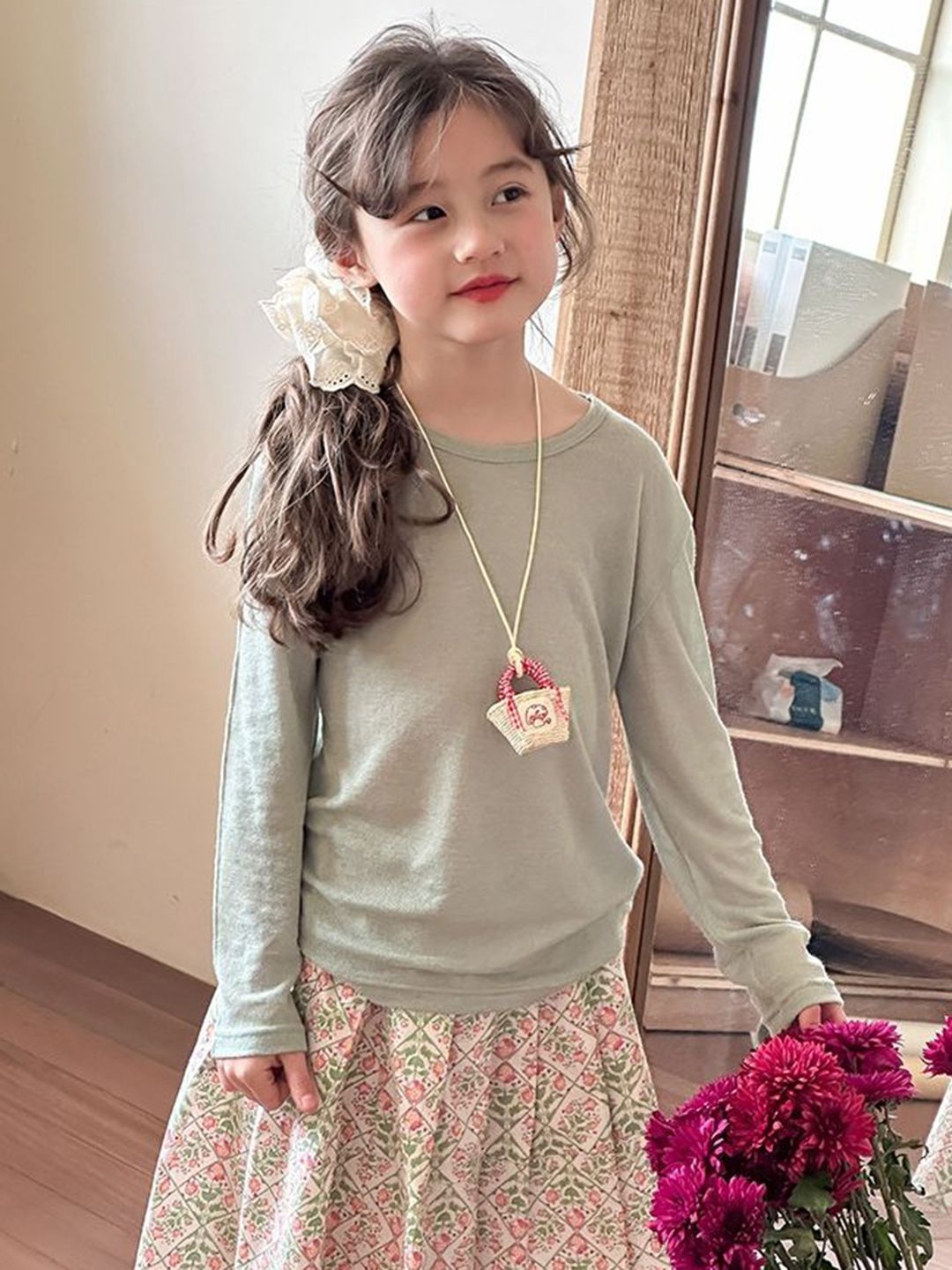 LULU & SKY Girls Typography Printed T-shirt-picture-34