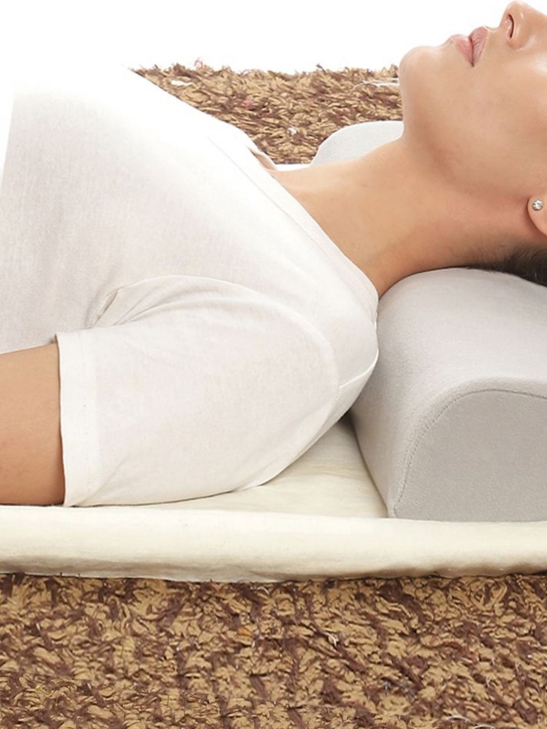 Romsons Grey Orthopedic Breathable Sleep Pillow-image-45