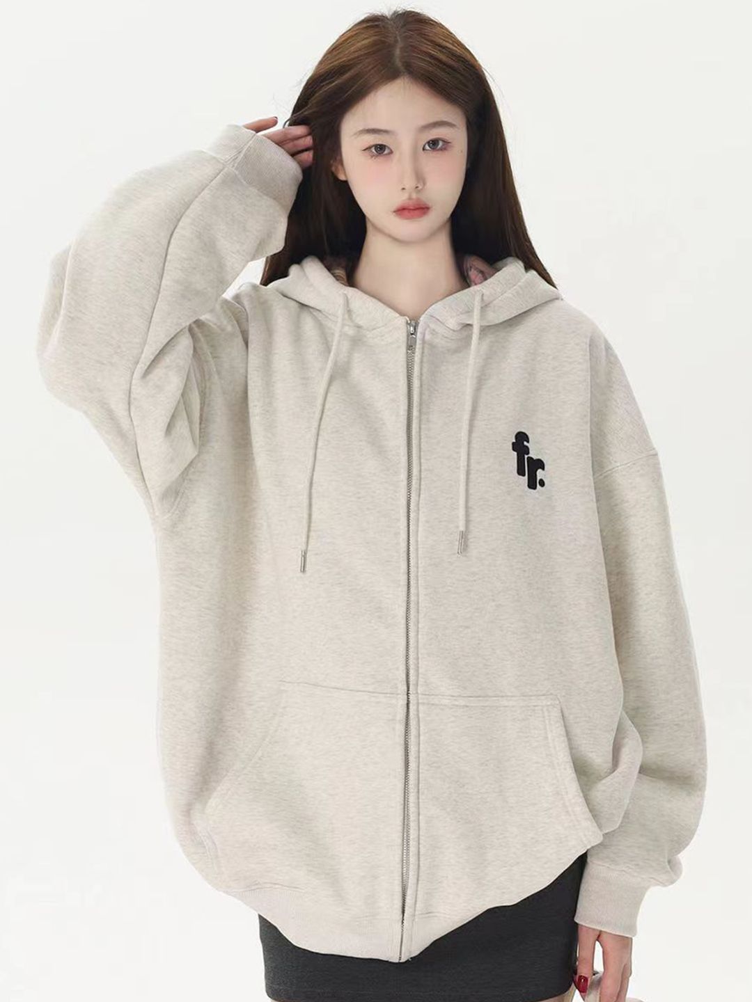 The Roadster Lifestyle Co Printed Hooded Jacket