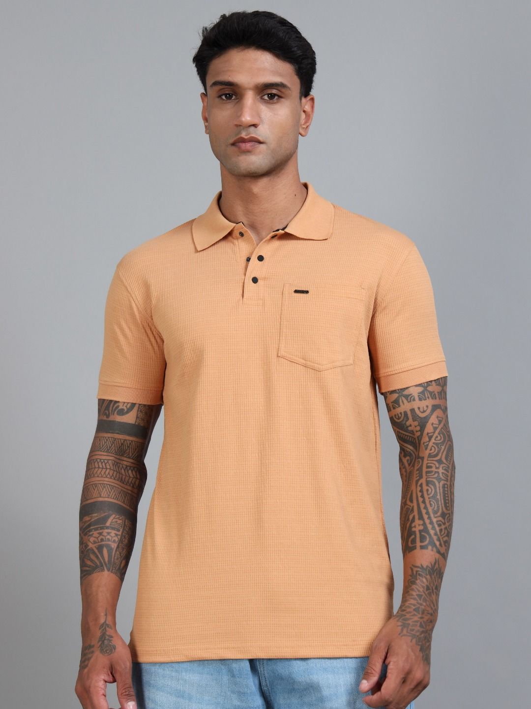 BLUE ARC Men Polo Collar T-shirt-picture-33