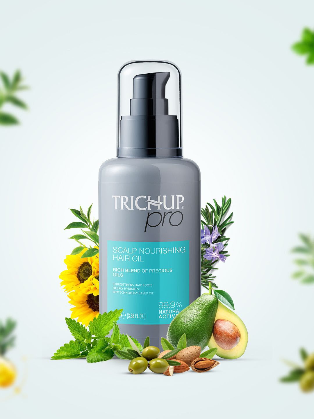 TRICHUP Pro Scalp Nourishing Hair Oil With Rosemary For Hair Growth - 100 ml-image-47