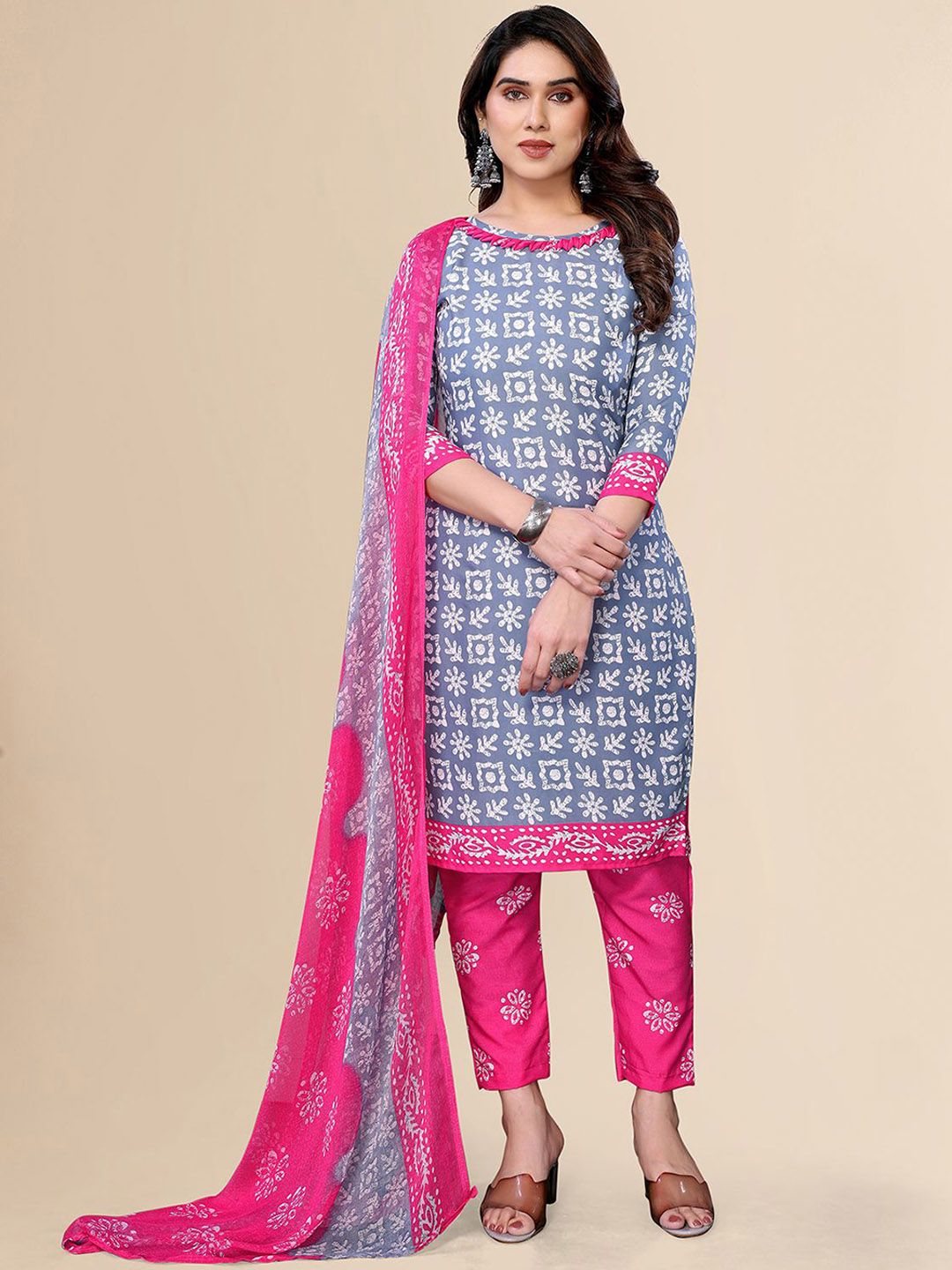 Moda Rapido Ethnic MotifsPrinted Unstitched Dress Material-image-25