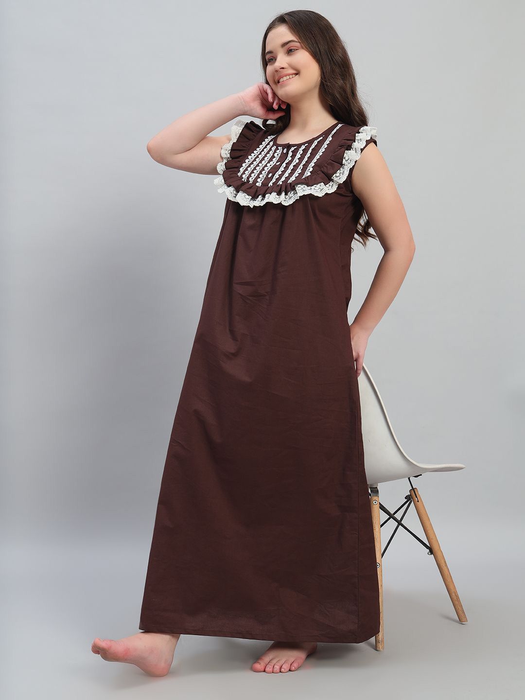 SEPHANI Women Maxi Nightdress-picture-52