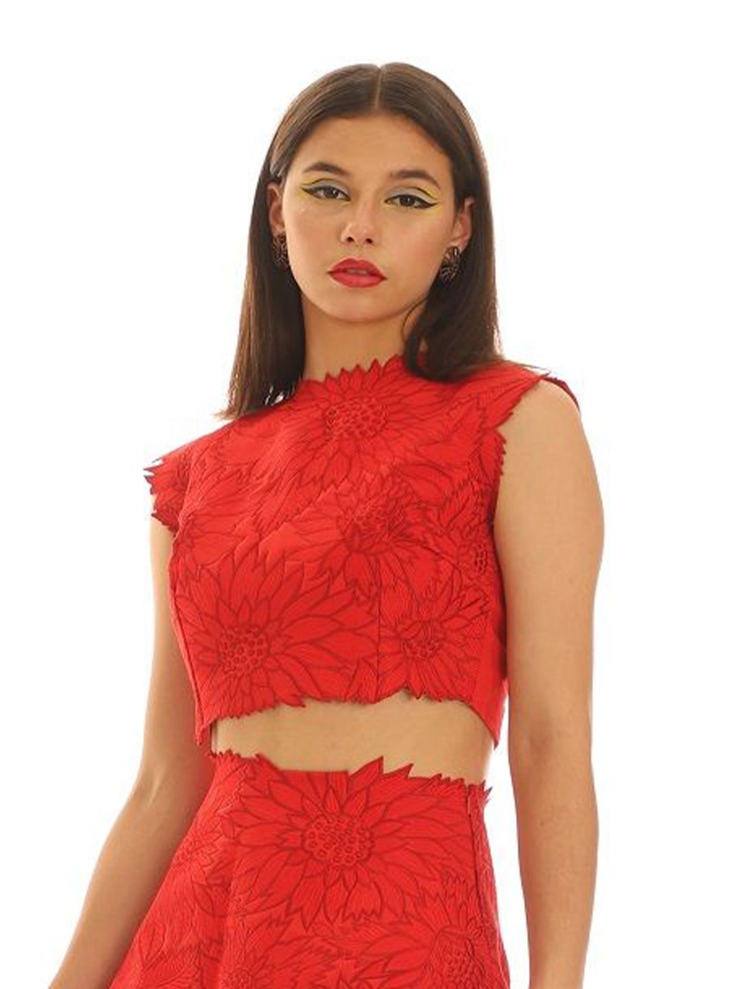 Parneet Gujral Women Printed Crepe Top-picture-26