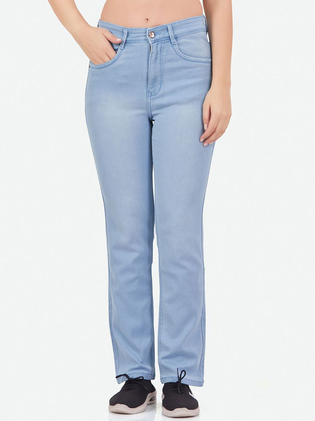 FCK-3 Women Brooklyn Mid-Rise Light Fade Stretchable Denim Jeans-picture-18