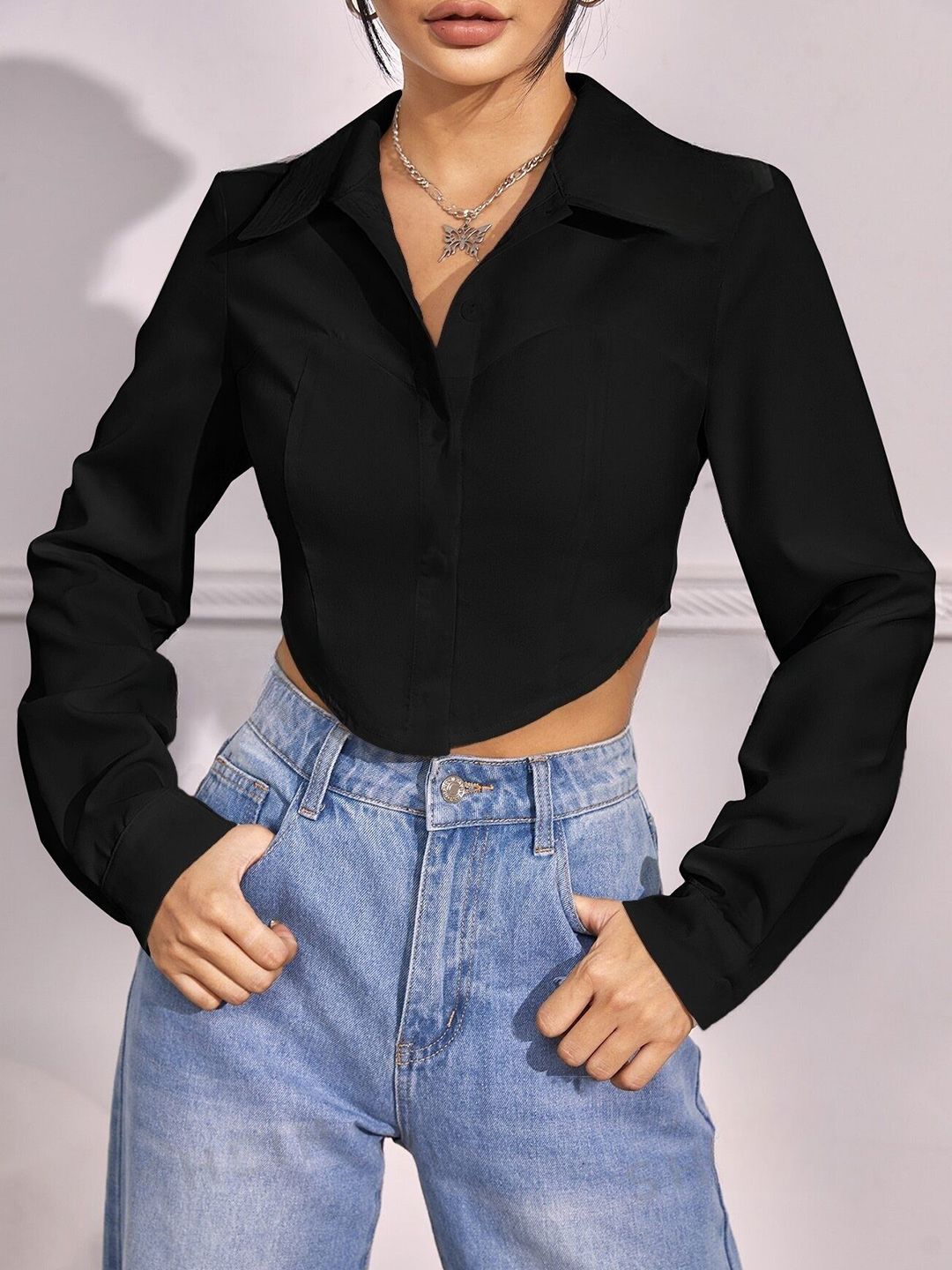 SZN Women Opaque Casual Shirt-picture-39
