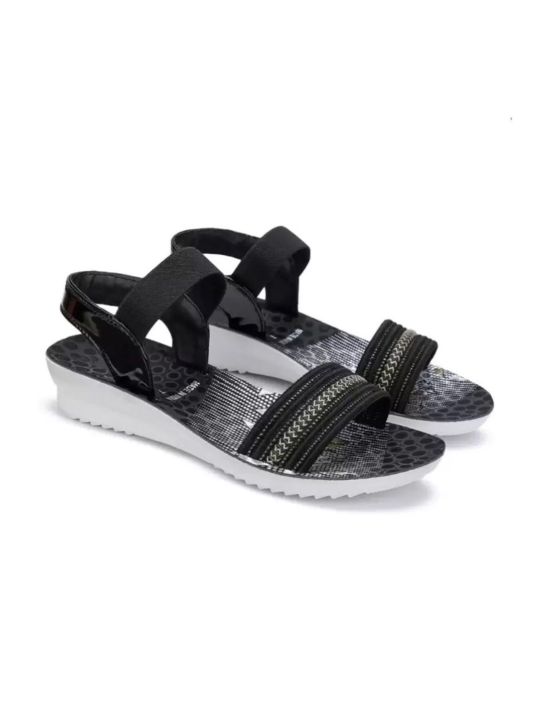 PENNEN Women Printed Open Toe Flats-picture-38