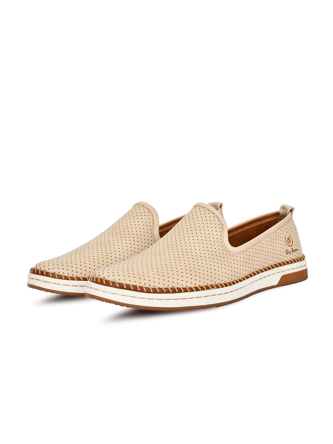 Big Boon Men Textured Loafers-picture-37