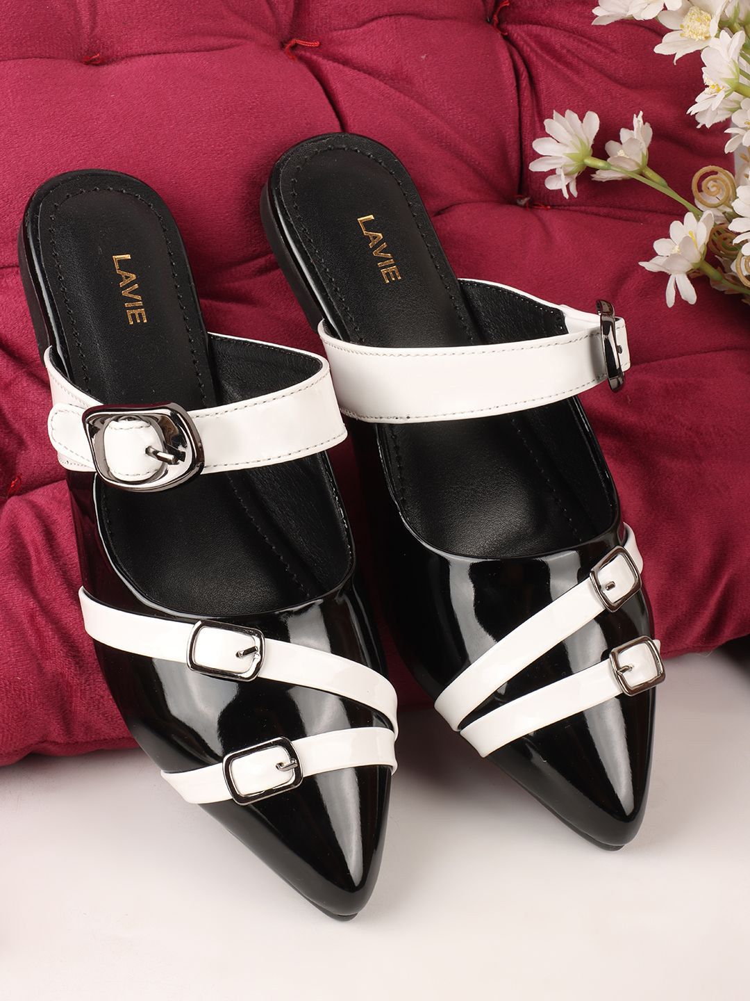 Lavie Women Embellished Mules Flats-picture-24