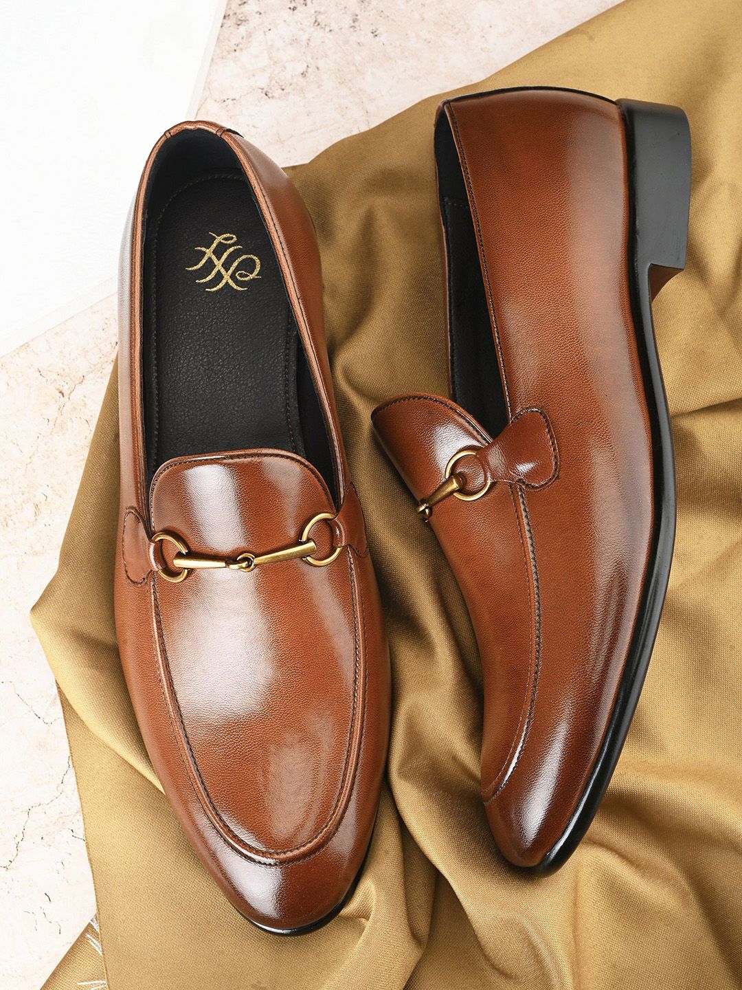 House of Pataudi Men Formal Loafer Shoes-picture-30