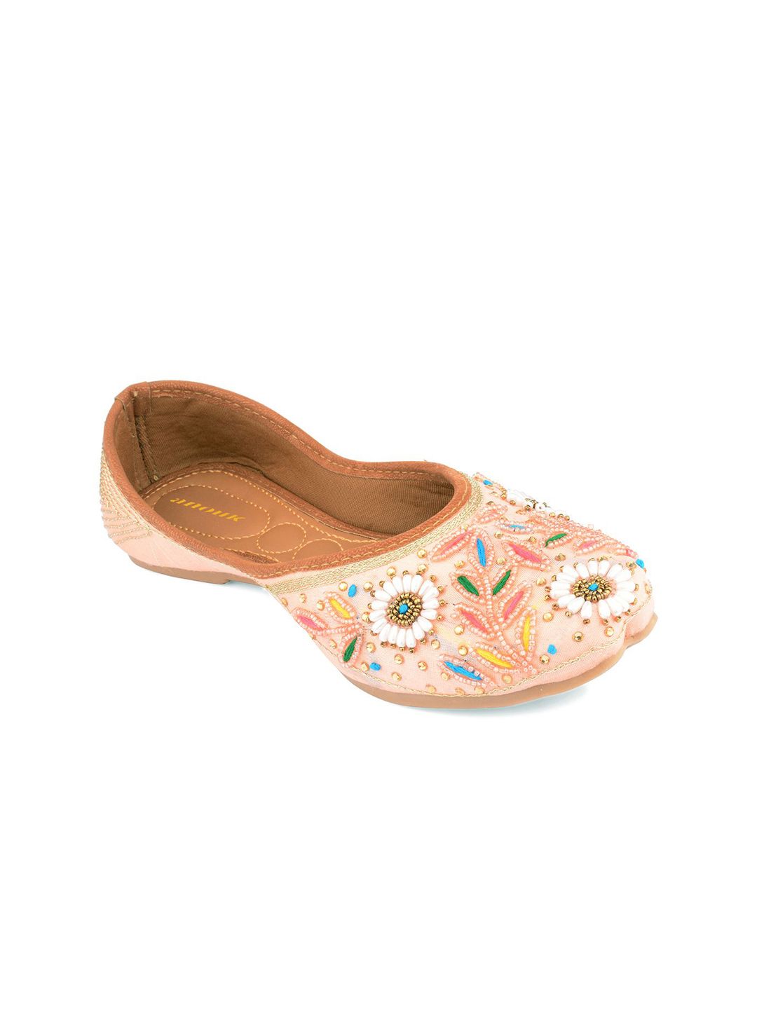 Anouk Women Embellished Ethnic Mojaris Flats-picture-34