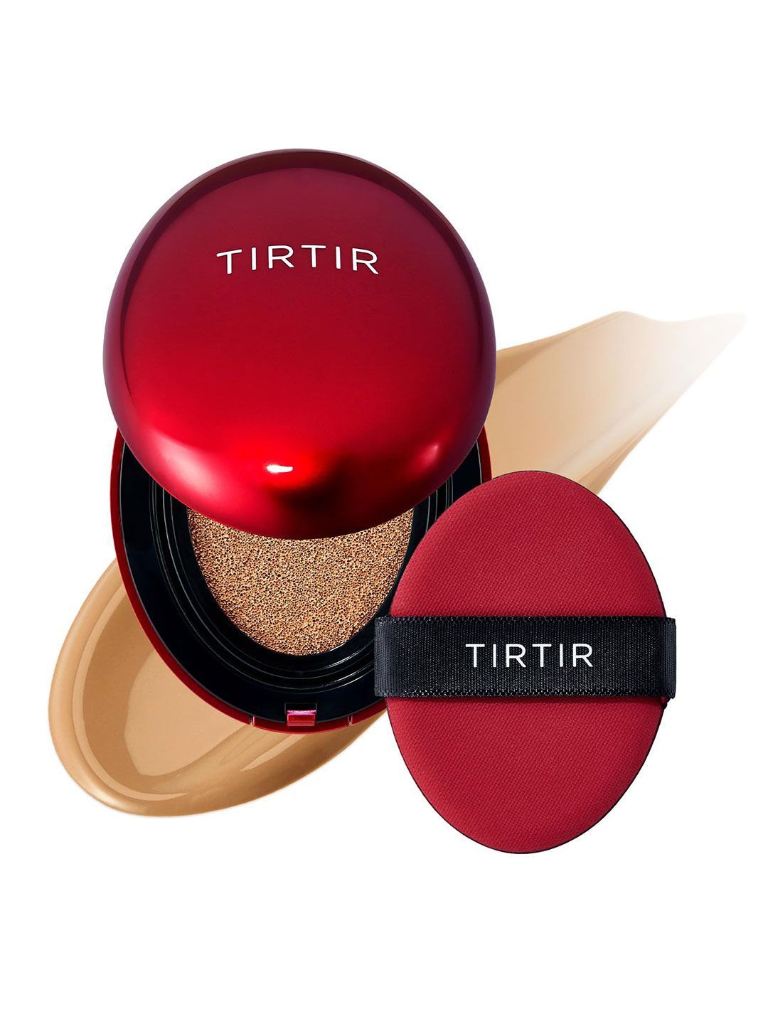 TIR TIR Mask Fit Long Lasting Red Mini Niacinamide Cushion Foundation- 18g- Rich Honey 30N-picture-34